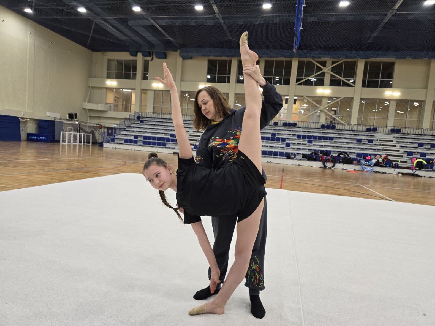 можайск, можайский муниципальный округ, подмосковье, художественная гимнастика, тренер, спортсмены, тренировки,