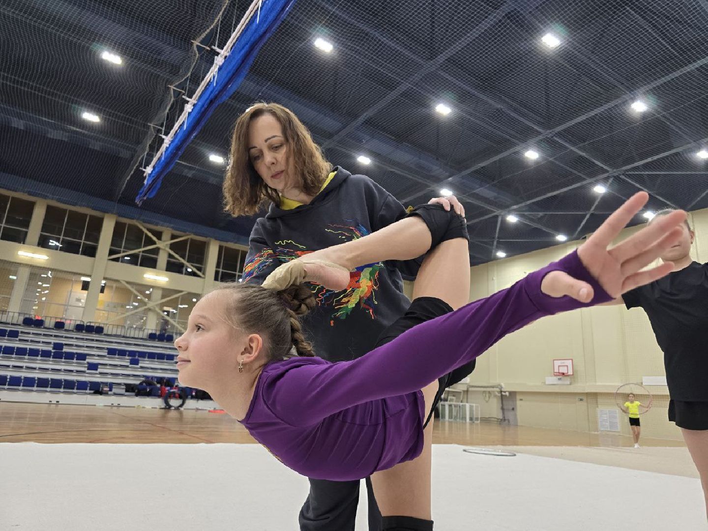 можайск, можайский муниципальный округ, подмосковье, художественная гимнастика, тренер, спортсмены, тренировки,