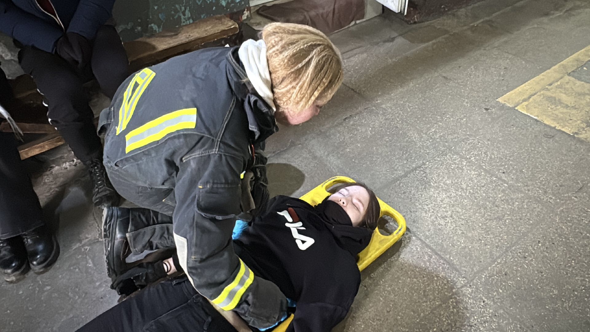 вертикалки, учения спасателей, пожар в голицыно, ПСЧ 244, Голицыно, Одинцово,