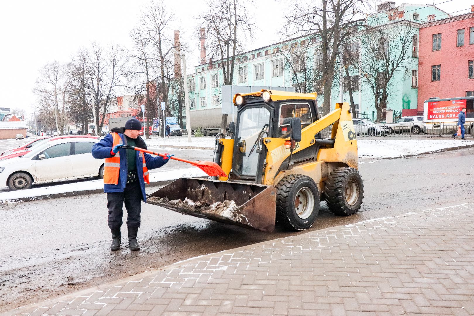 Клин, общество, ЖКХ, уборка снега и наледи, вертикалки,