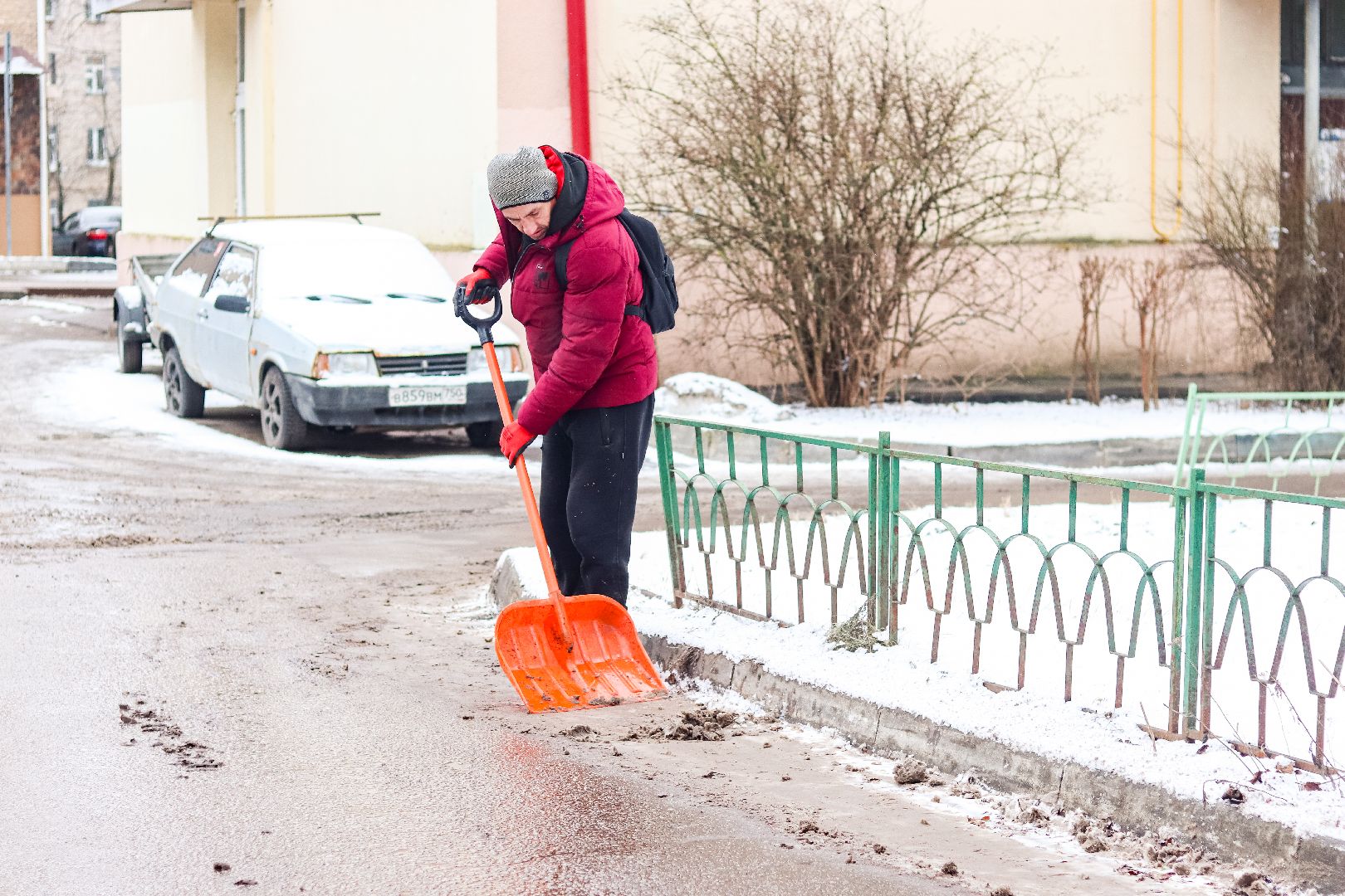Клин, общество, ЖКХ, уборка снега и наледи, вертикалки,