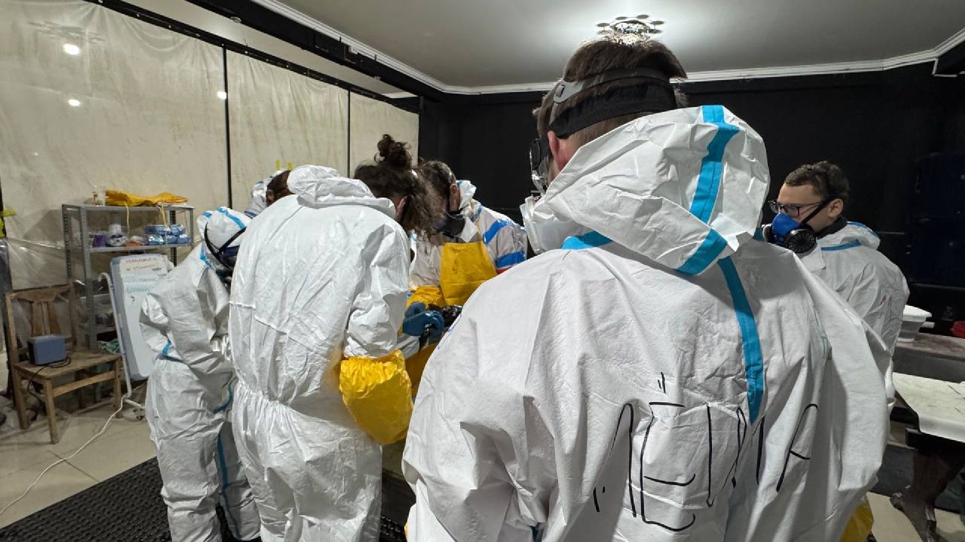 вертикалки, волонтеры подмосковья помогают в анапе, Волонтеры из Бронниц в Анапе,