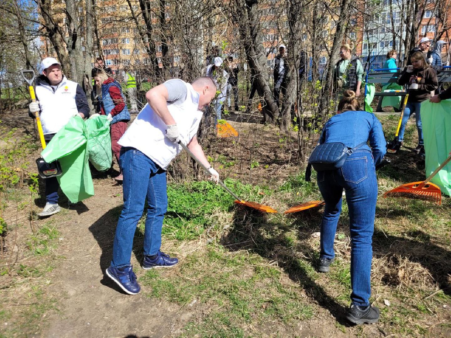 жкх, субботник, экология, видное, чистота