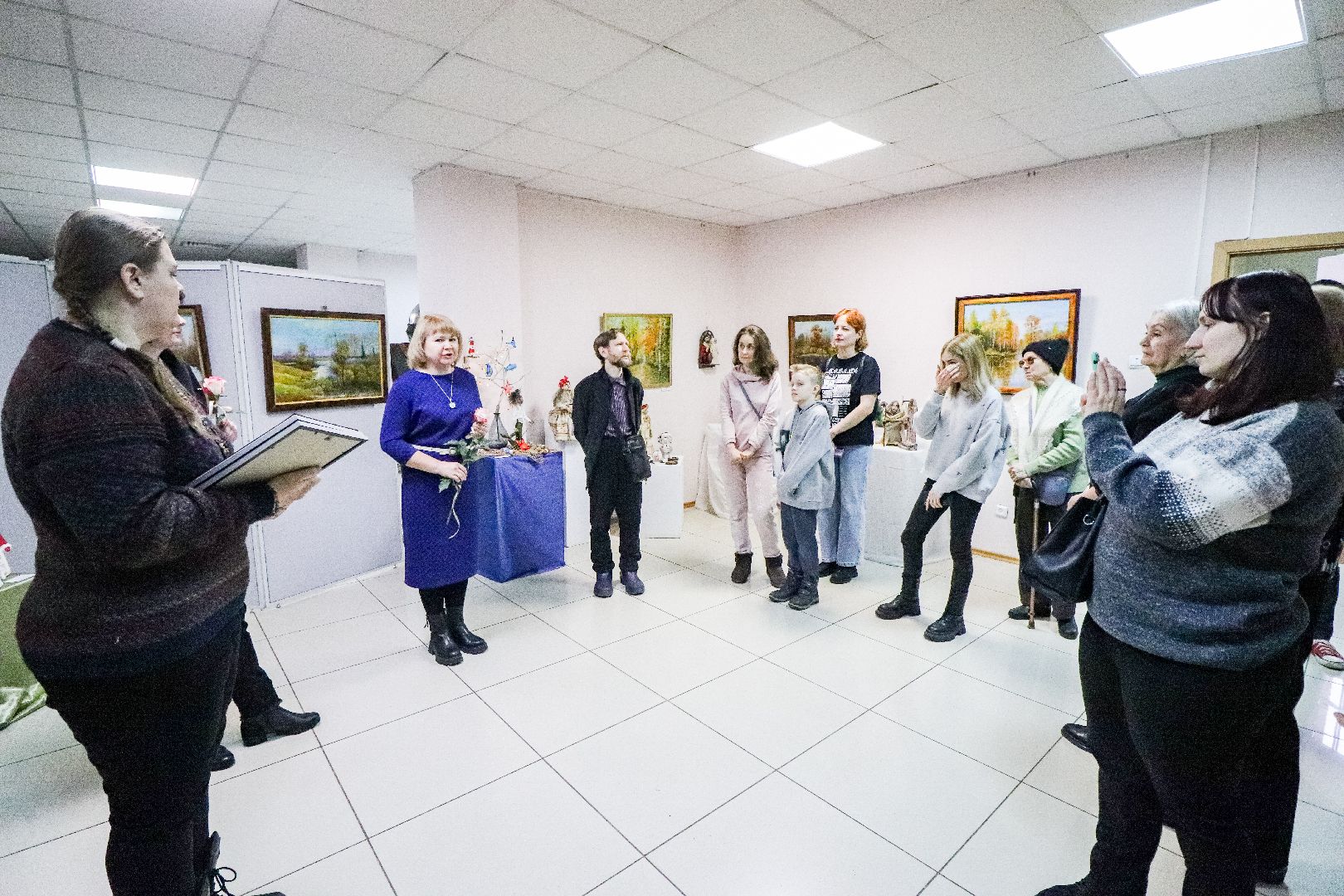 Клин, общество, культура, выставки, прикладное искусство, вертикалки,