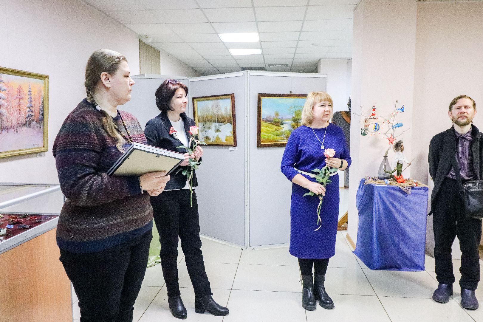 Клин, общество, культура, выставки, прикладное искусство, вертикалки,