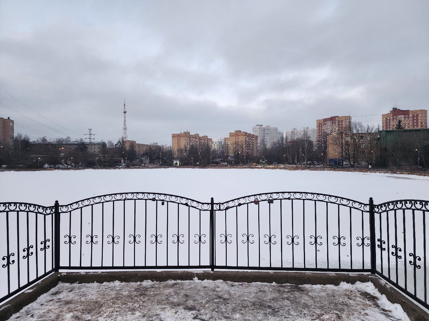 вертикалки, пушкино, освещение, озеро,