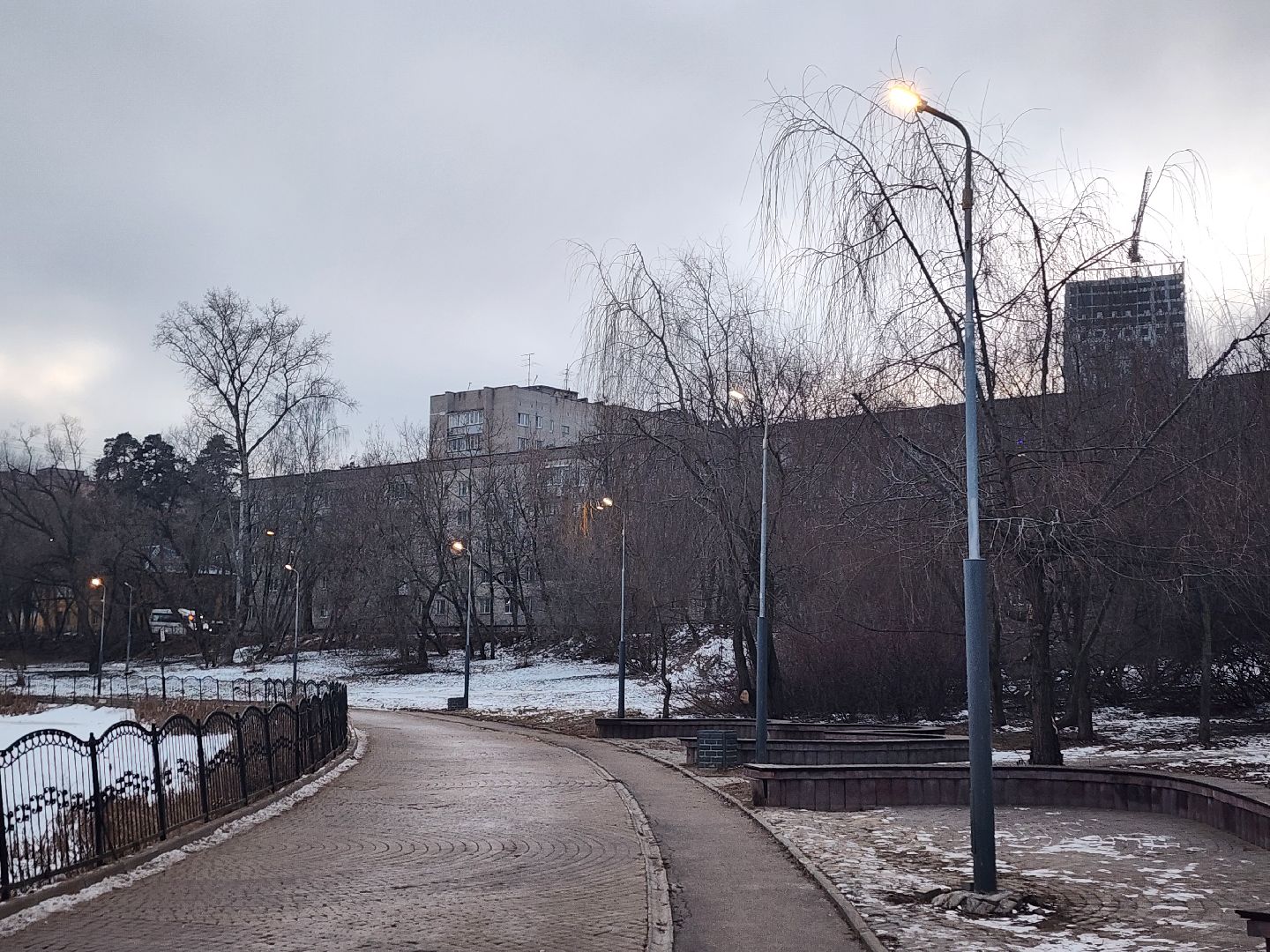 вертикалки, пушкино, освещение, озеро,