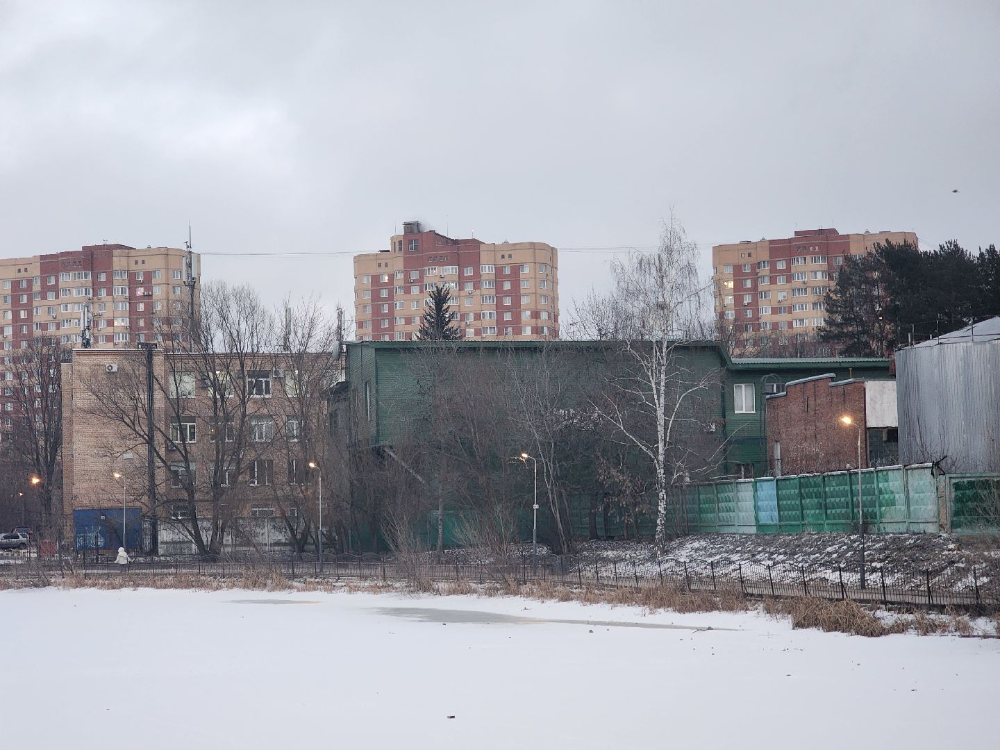 вертикалки, пушкино, освещение, озеро,