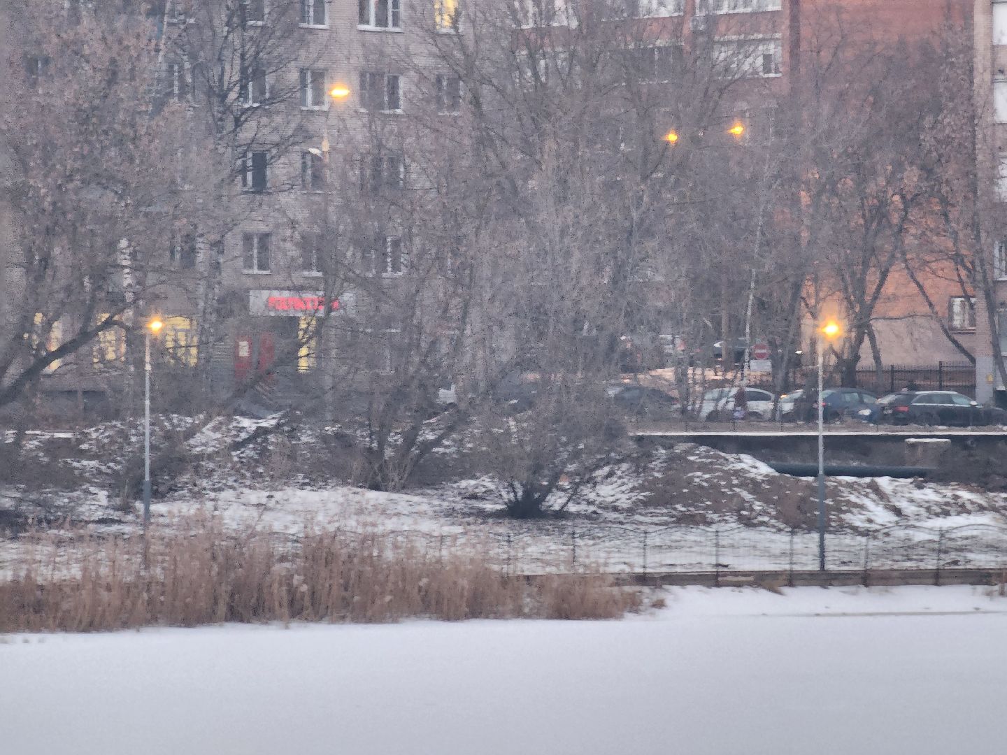 вертикалки, пушкино, освещение, озеро,