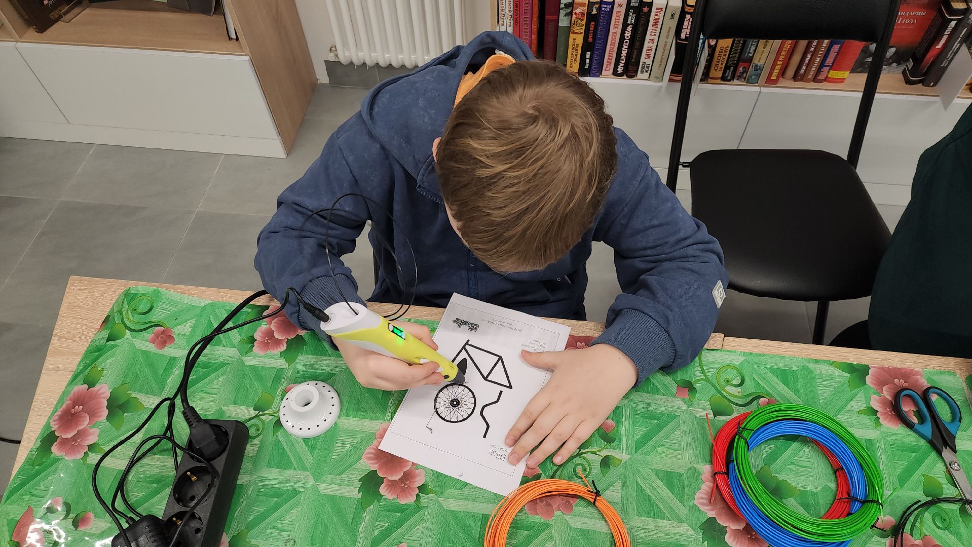 Руза, центральная библиотека, 3d-рисование, рузский округ, творчество, образование,