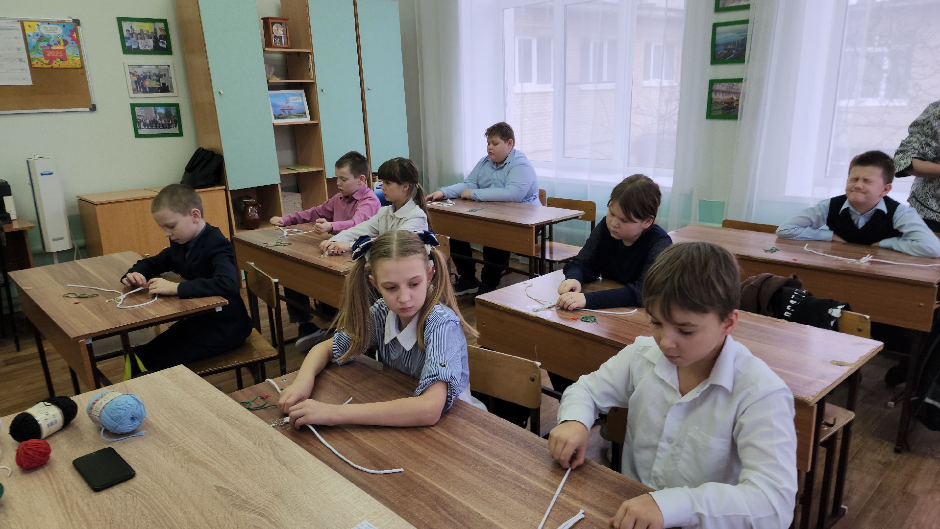 дети, овз, день защитника отечества, школа-интернат, шатура, шатурский округ, мастер-класс,