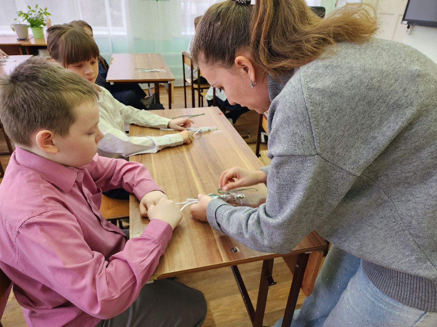 дети, овз, день защитника отечества, школа-интернат, шатура, шатурский округ, мастер-класс,