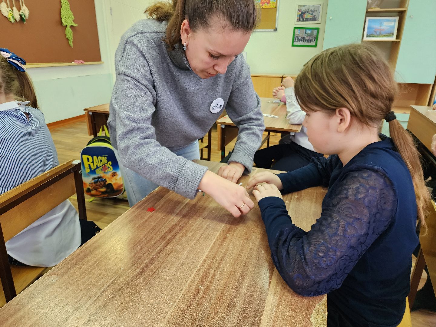 дети, овз, день защитника отечества, школа-интернат, шатура, шатурский округ, мастер-класс,