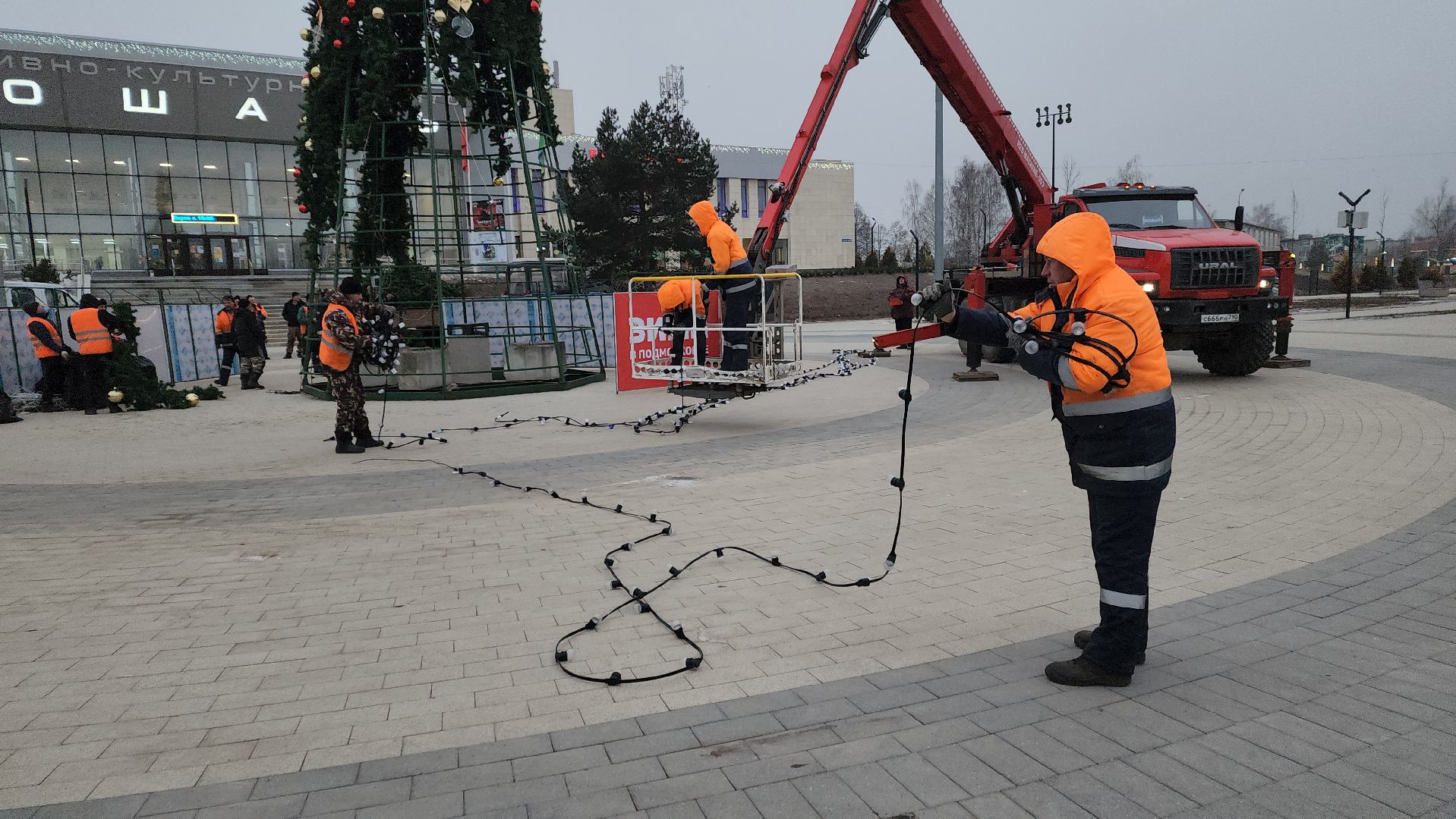ёлка, благоустройство, демонтаж, вертикалки,