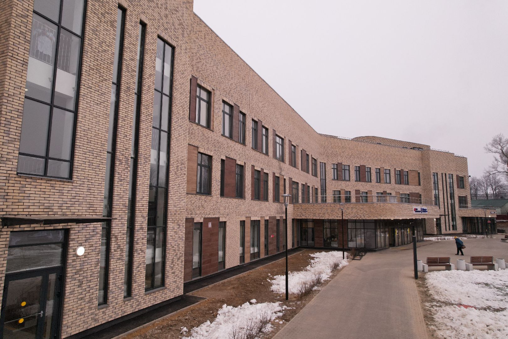 видео с коптера, хотьково, медицина,