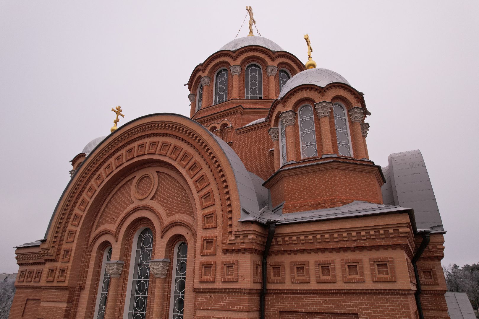видео с коптера, женский монастырь, хотьково, школа-пансион,