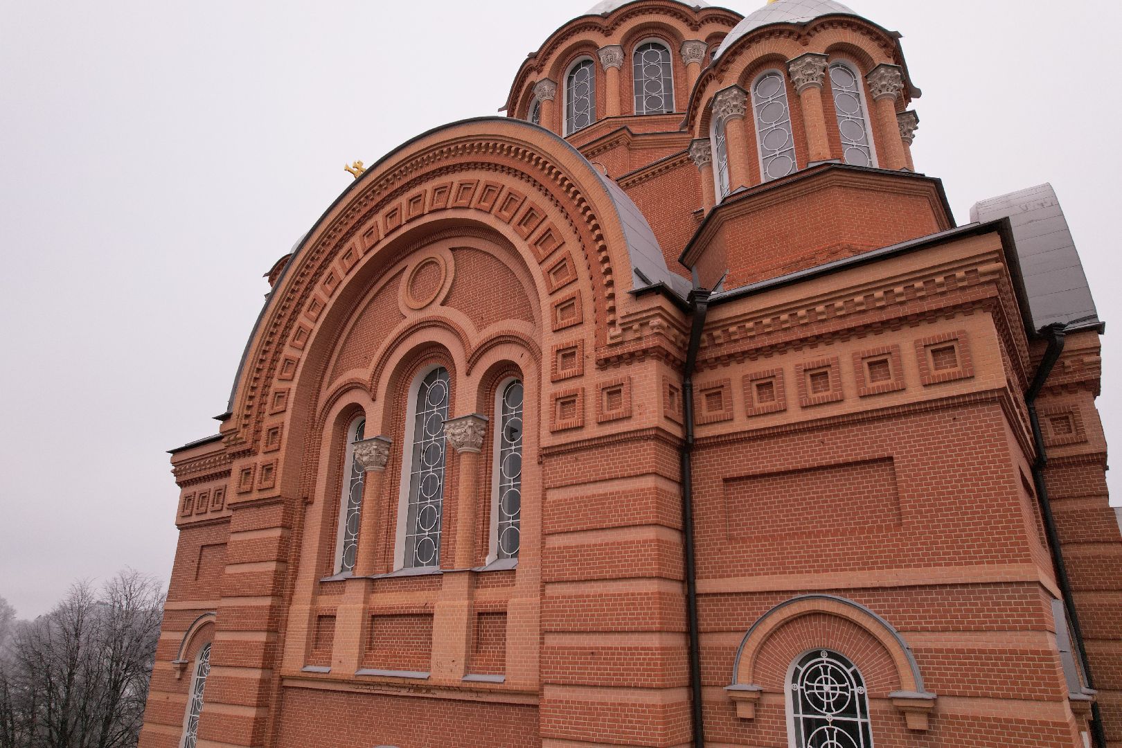 видео с коптера, женский монастырь, хотьково, школа-пансион,