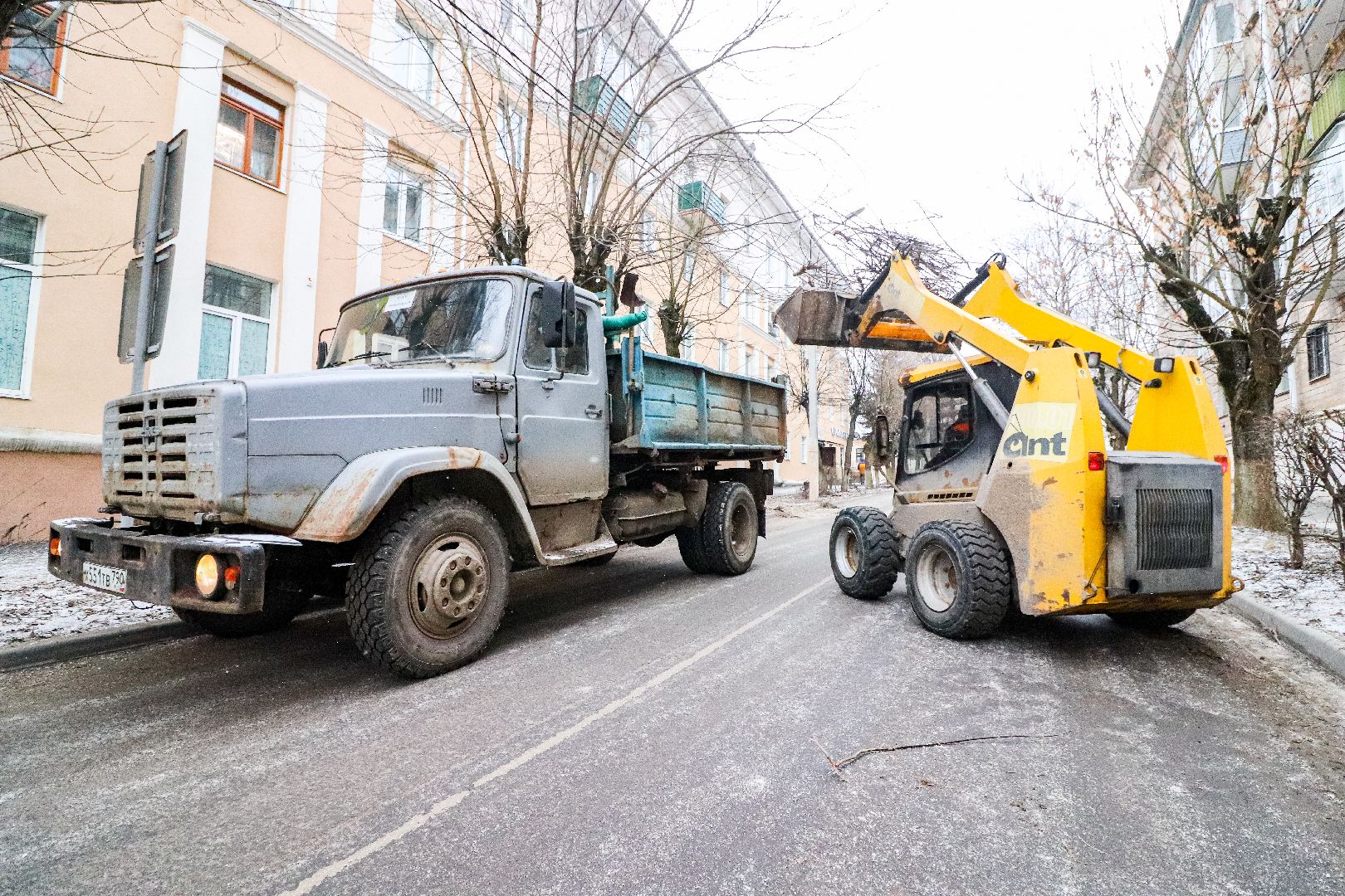 Клин, общество, ЖКХ, уборка веток, вертикалки, уборка смета,