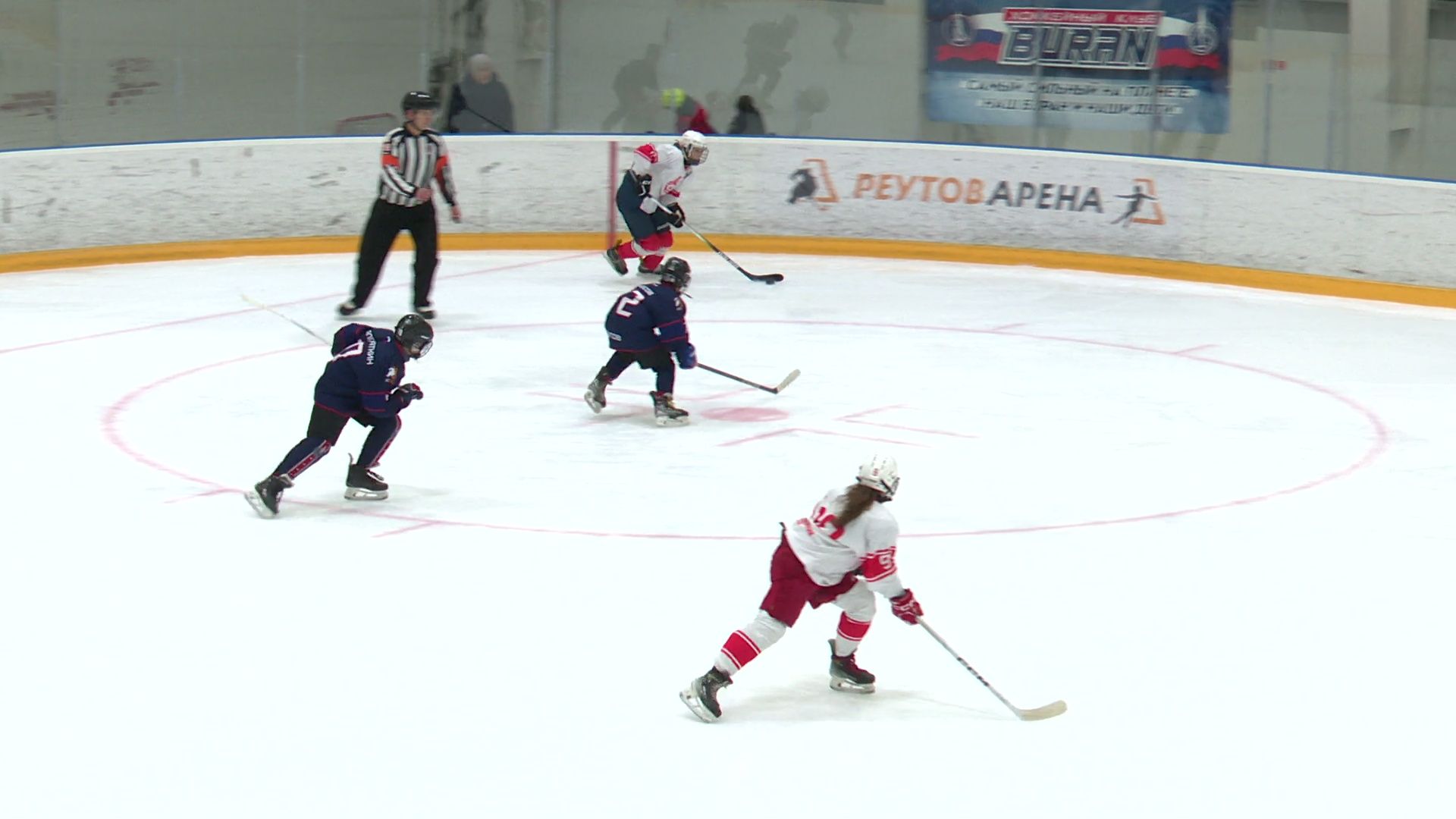 реутов, вертикалки, хоккей, спорт, матч, девочкиvsмальчики,