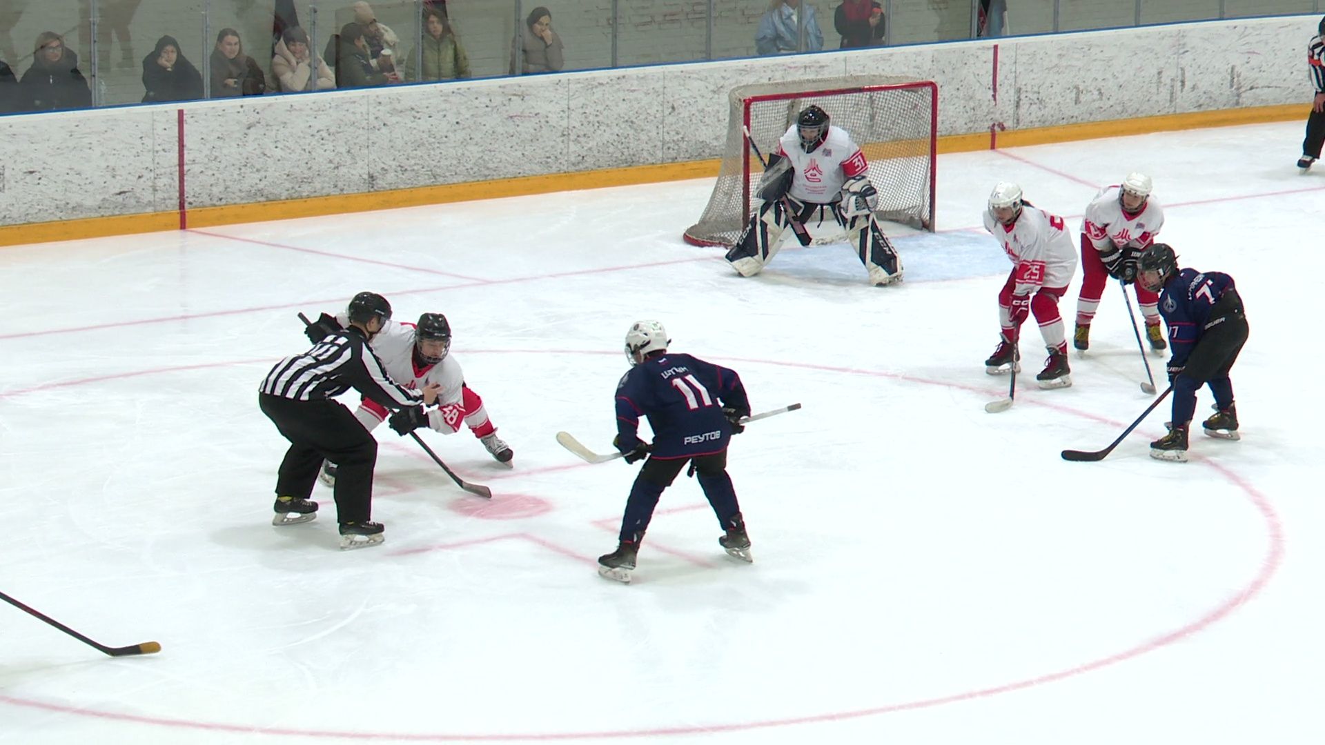 реутов, вертикалки, хоккей, спорт, матч, девочкиvsмальчики,