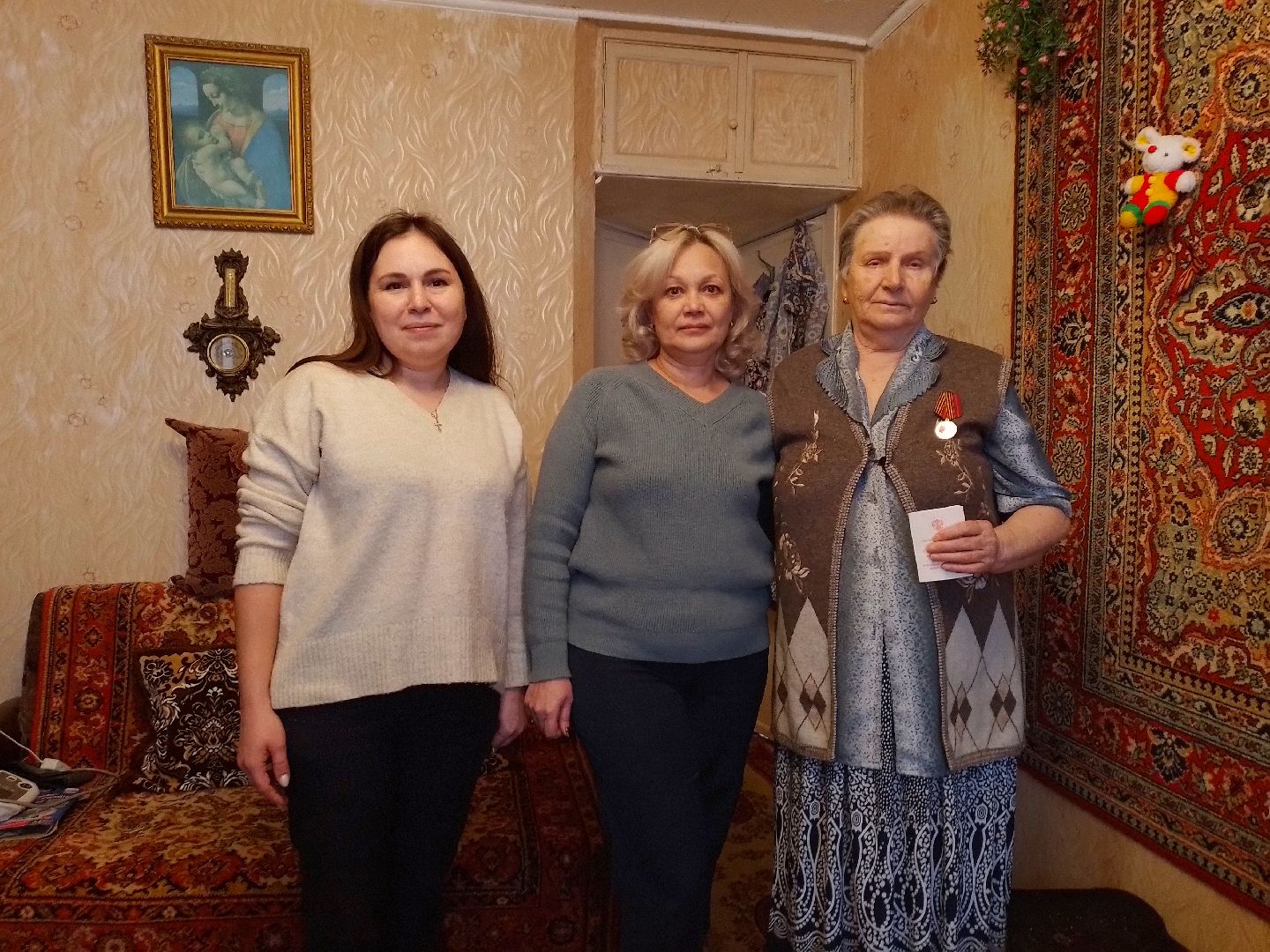 городской округ Восход, медаль 80 лет победы, великая отечественная война,вручение медали,