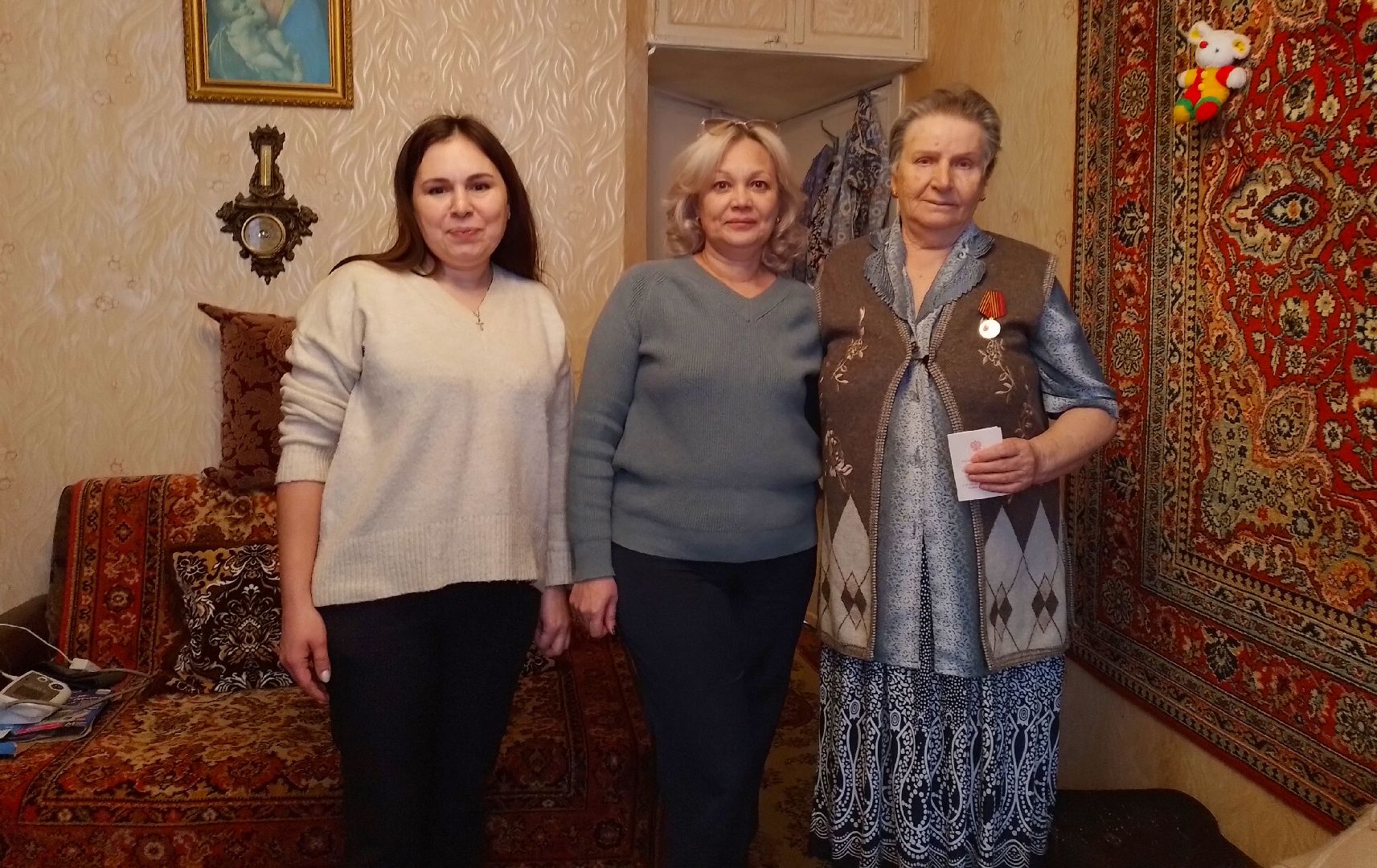 городской округ Восход, медаль 80 лет победы, великая отечественная война,вручение медали,