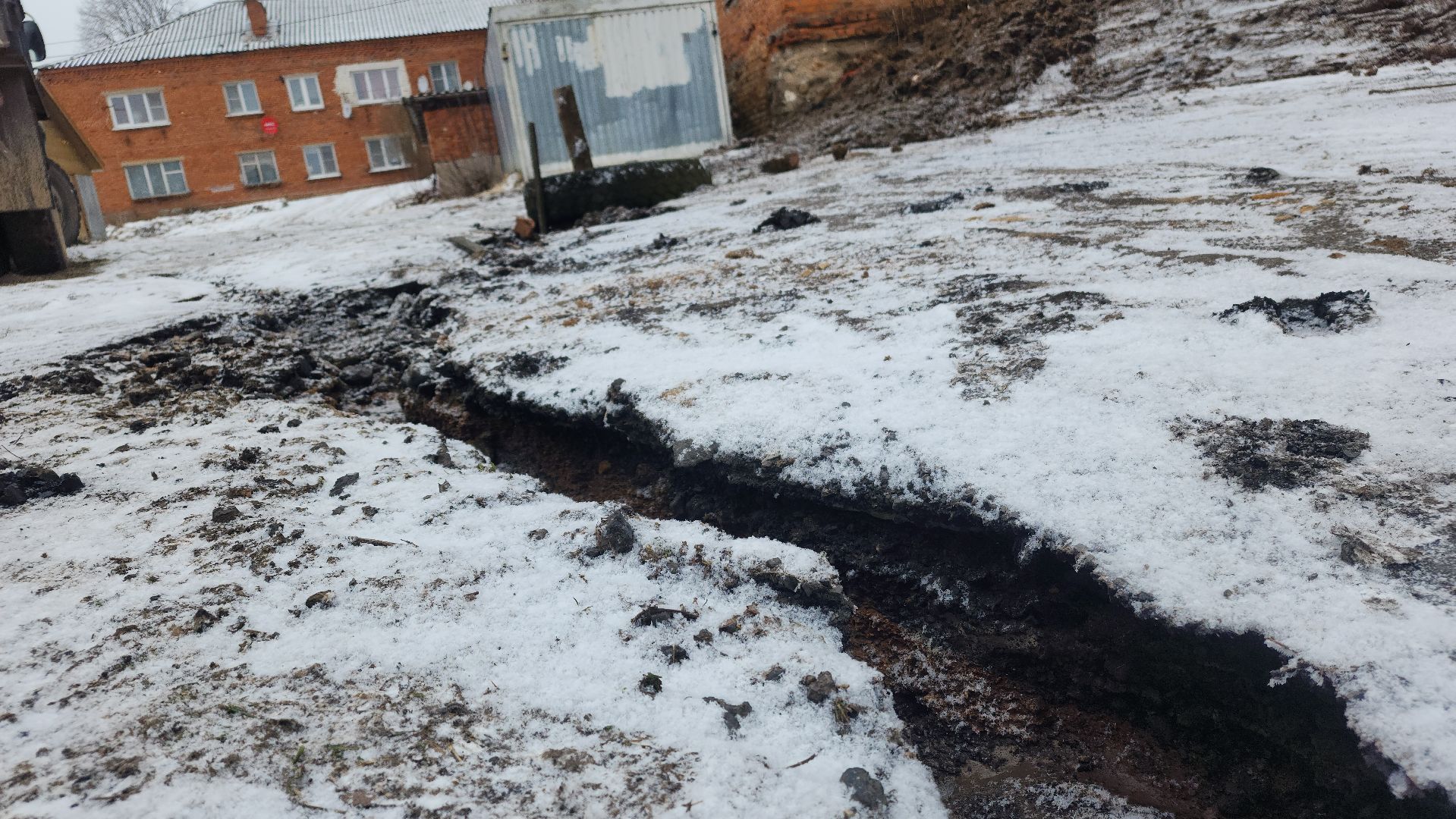 жкх, прорыв трубы, волоколамск, красная гора,