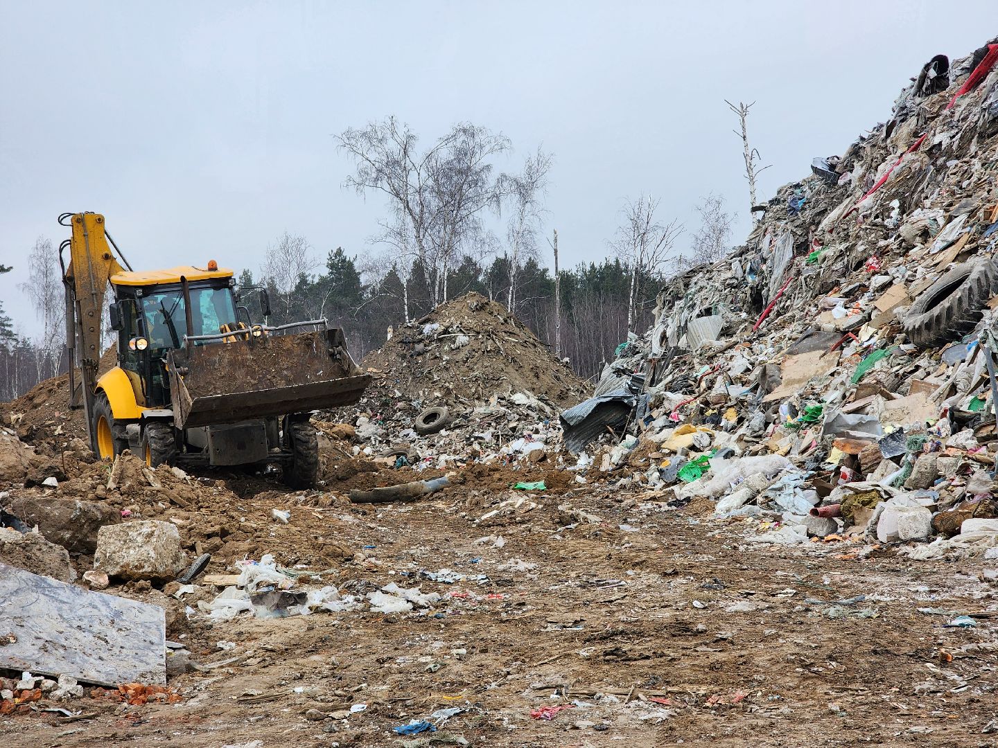 Экология, Свалка, Мусор,