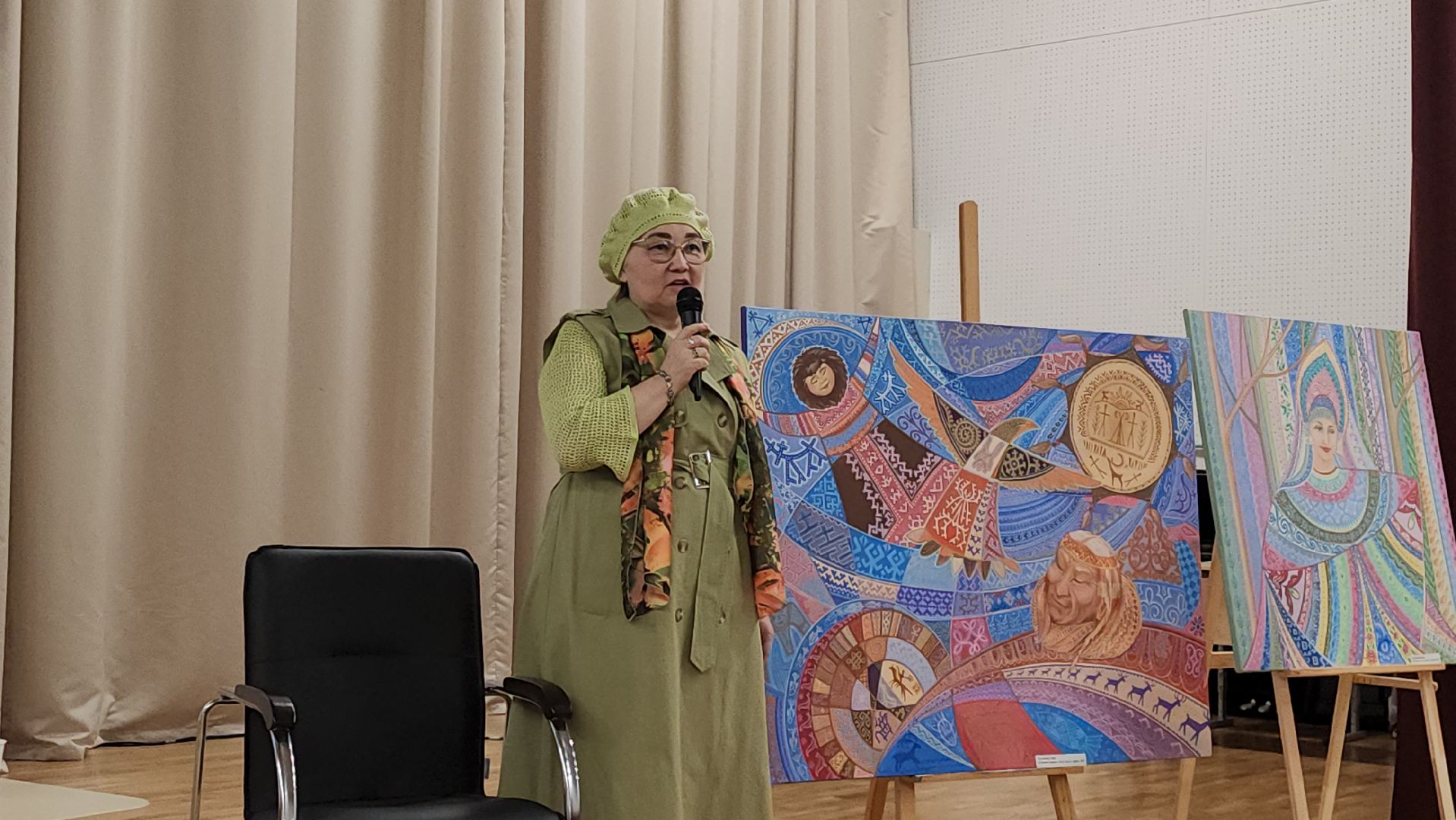 Художница, Истра, Школа,Картины,