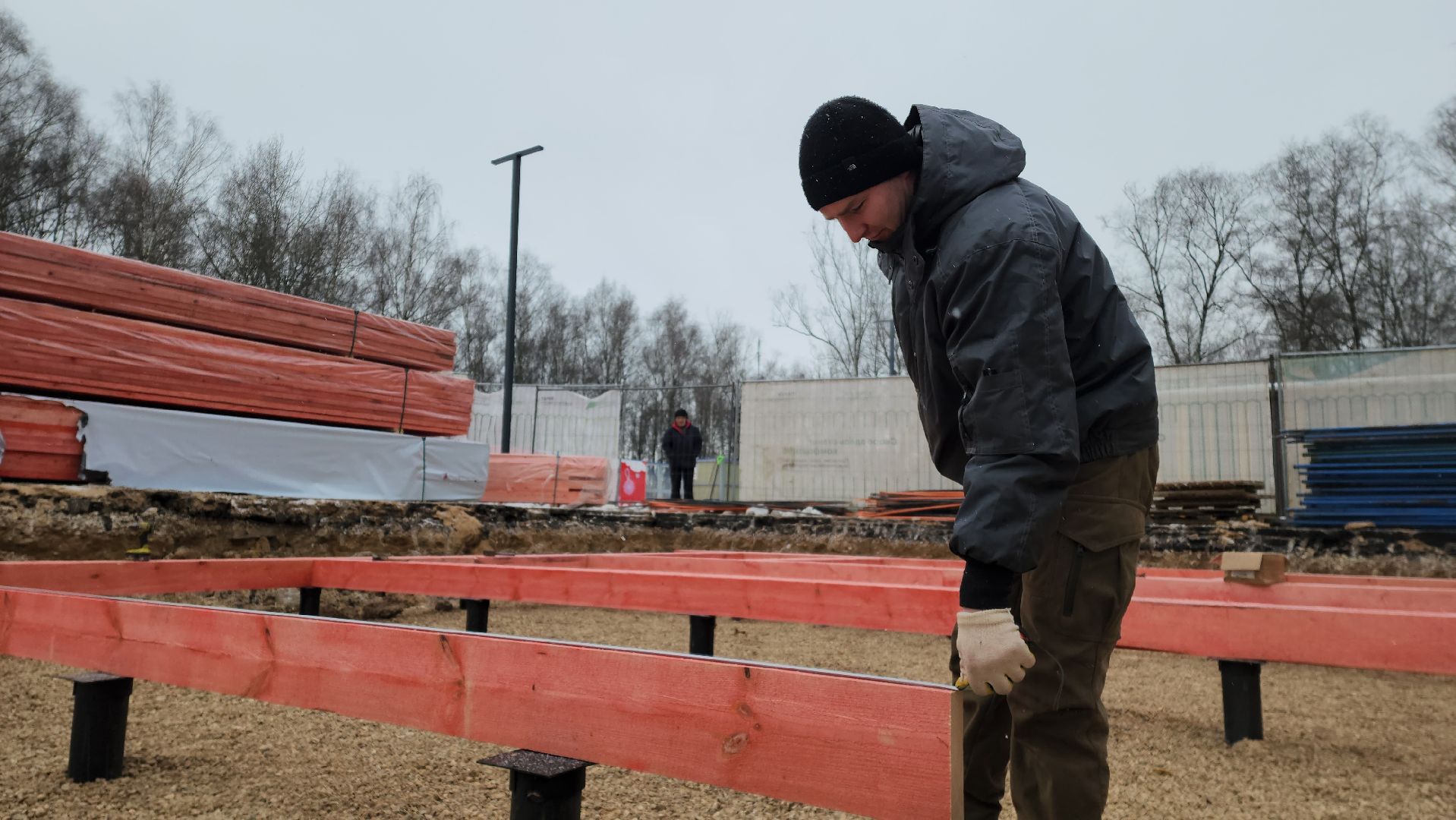 Павильон кафе, Лобня, Парк, вертикалки,