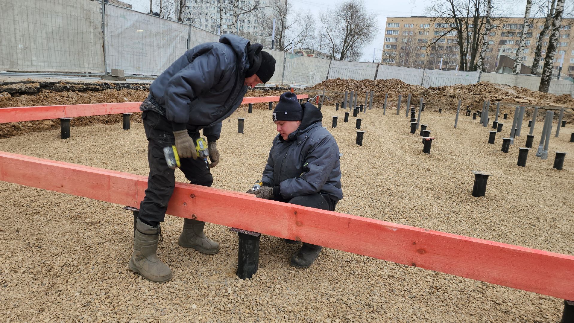 Павильон кафе, Лобня, Парк, вертикалки,