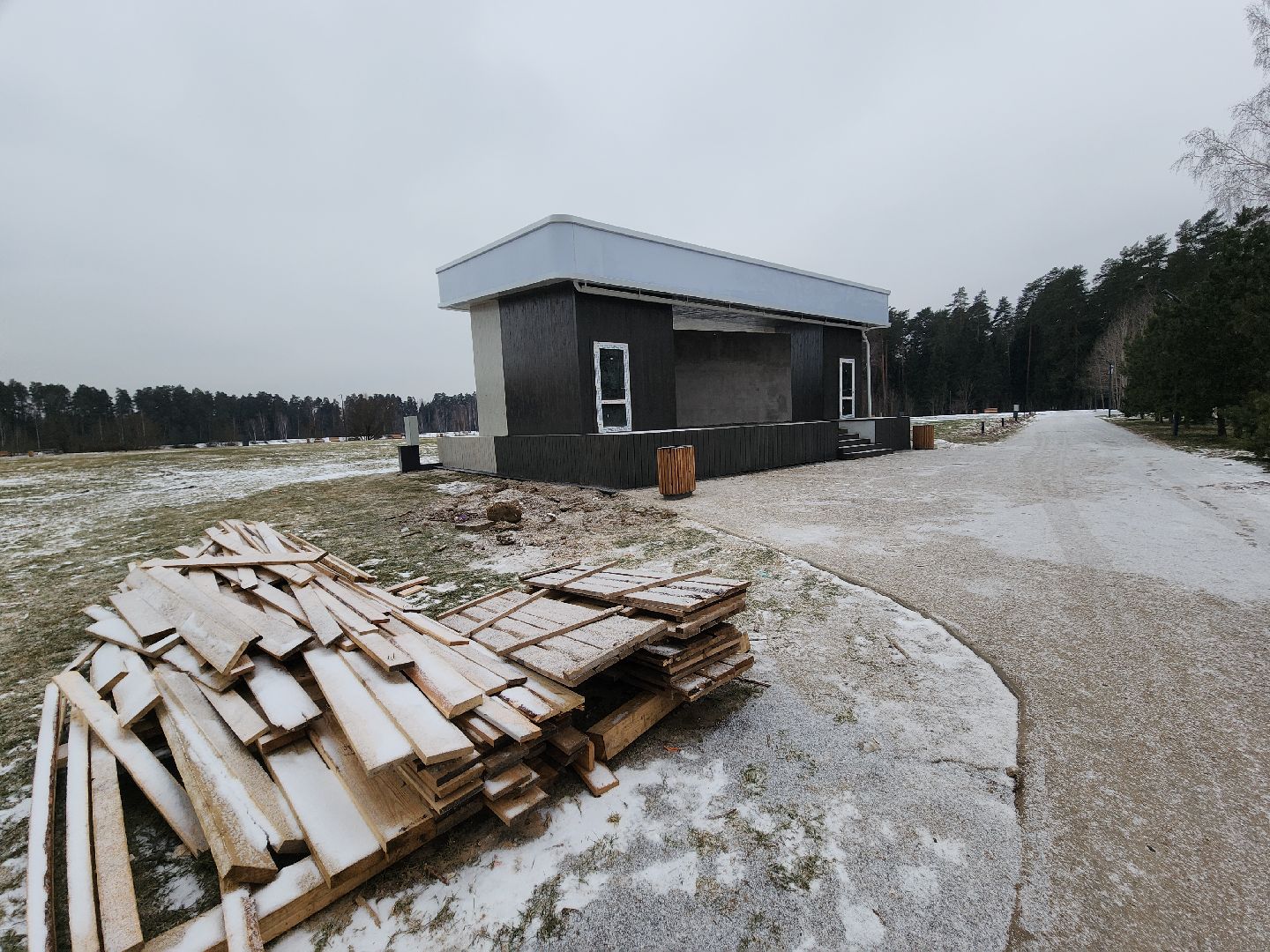 Черноголовка, Благоустройство, Южное озеро, вертикалки,