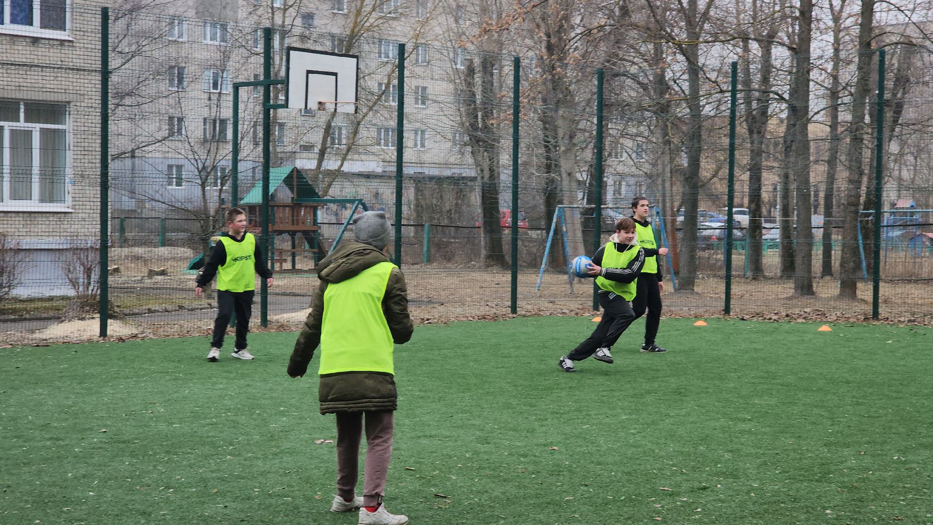 дети, школа-интернат, зимние забавы, спортивное мероприятие,