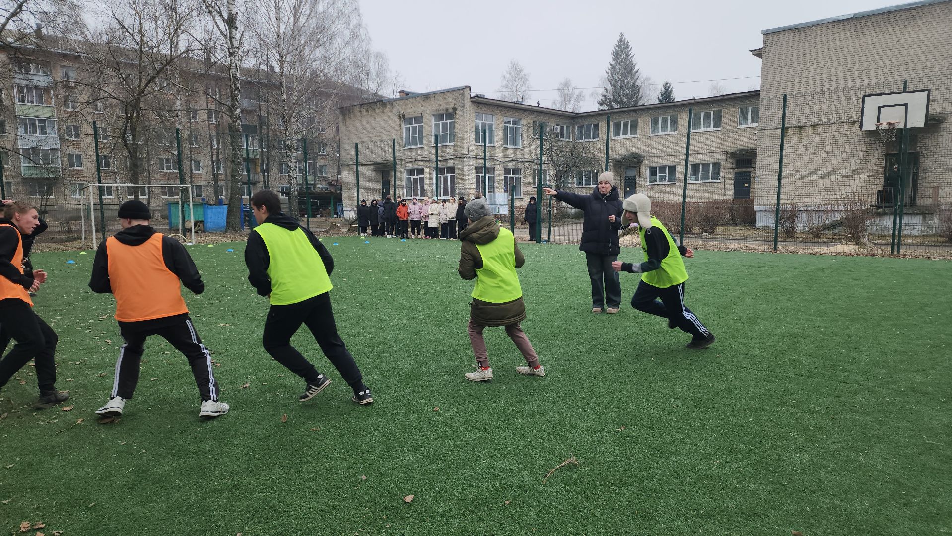 дети, школа-интернат, зимние забавы, спортивное мероприятие,