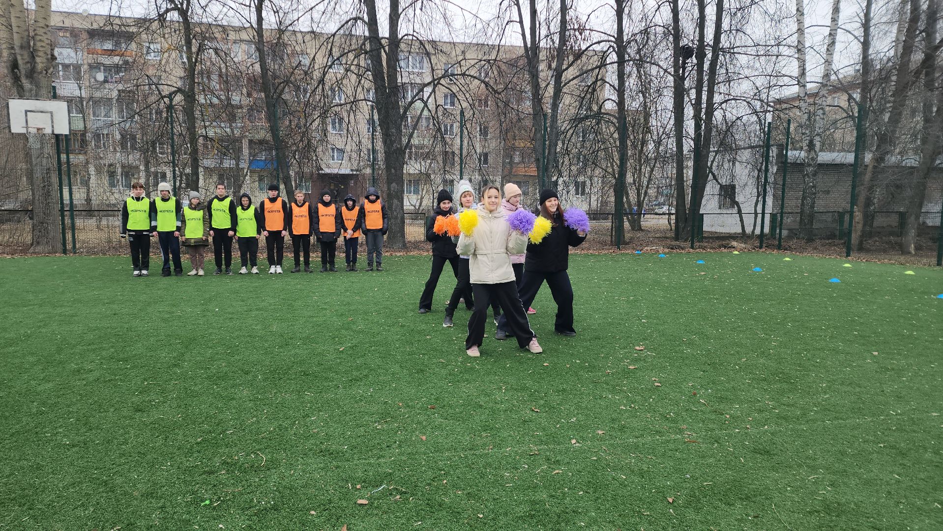 дети, школа-интернат, зимние забавы, спортивное мероприятие,