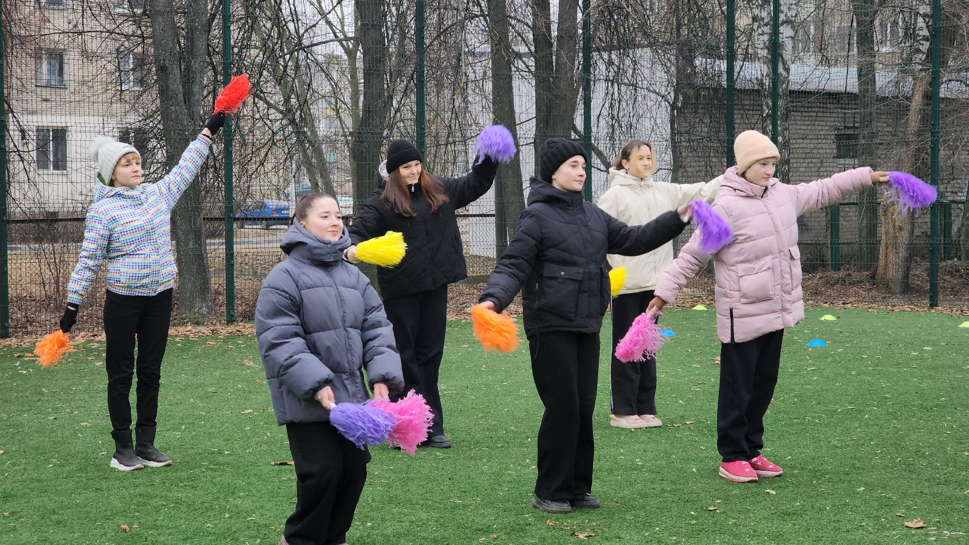 дети, школа-интернат, зимние забавы, спортивное мероприятие,