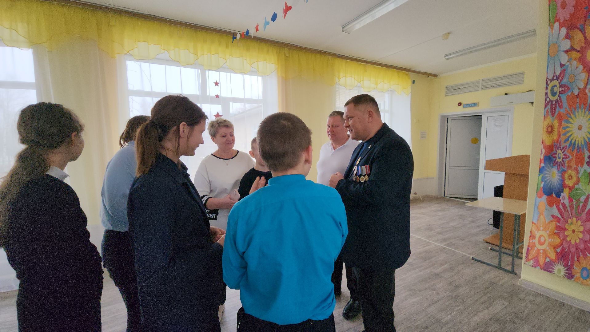 дети с овз,шатура, школа-интернат, боевое братство,