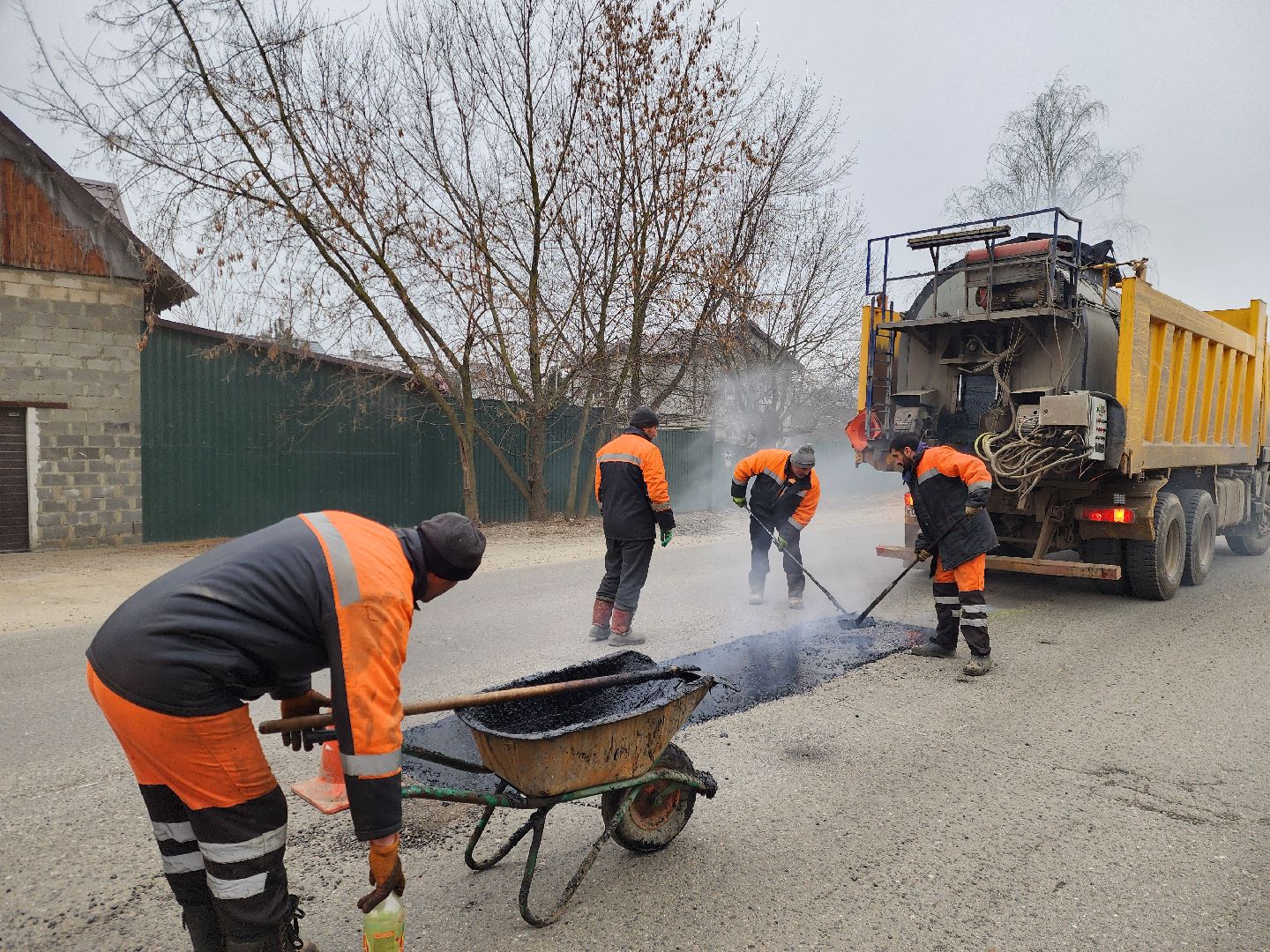 электросталь, дороги, асфальт, ямочный ремонт, вертикалки,