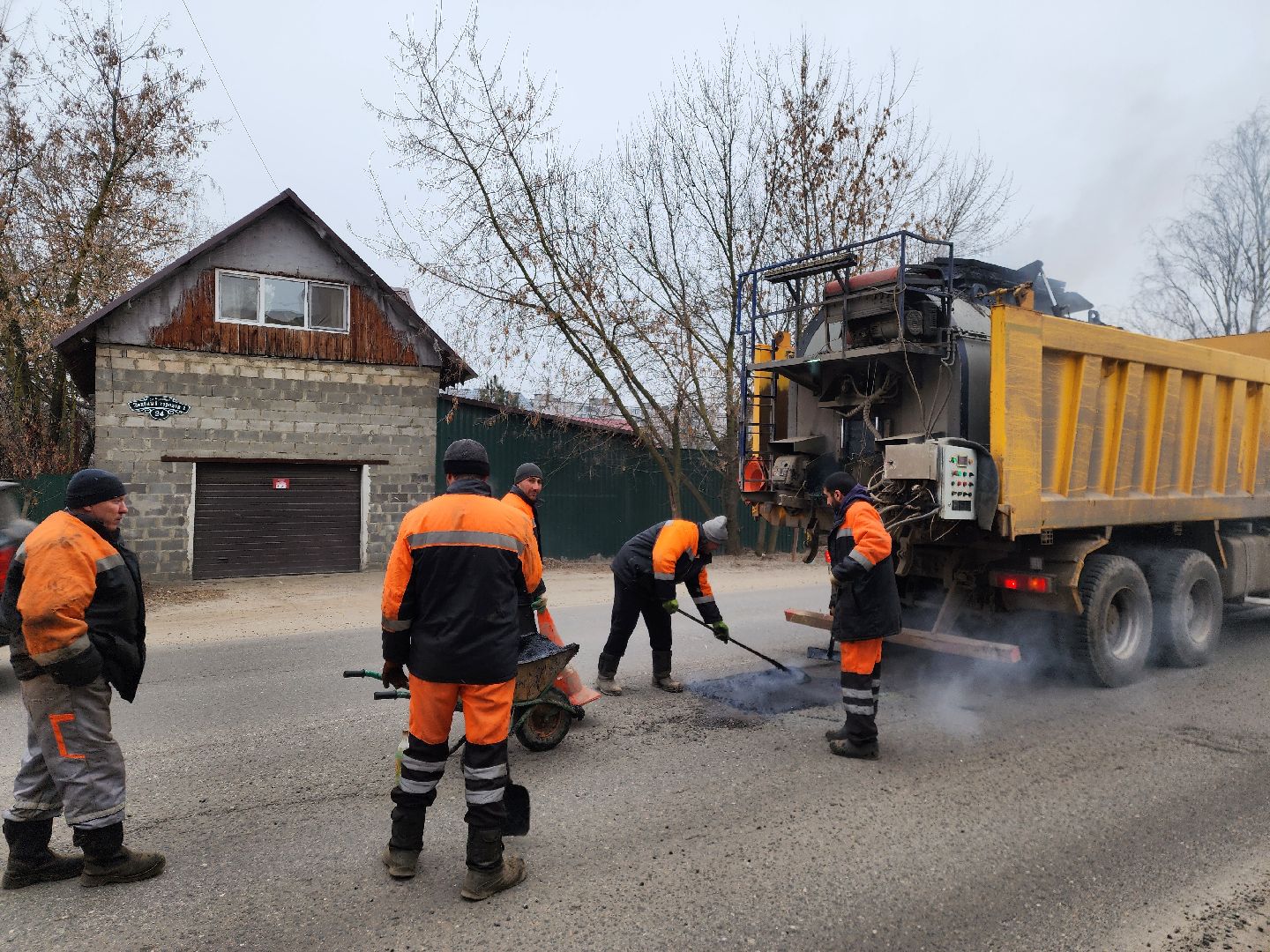 электросталь, дороги, асфальт, ямочный ремонт, вертикалки,
