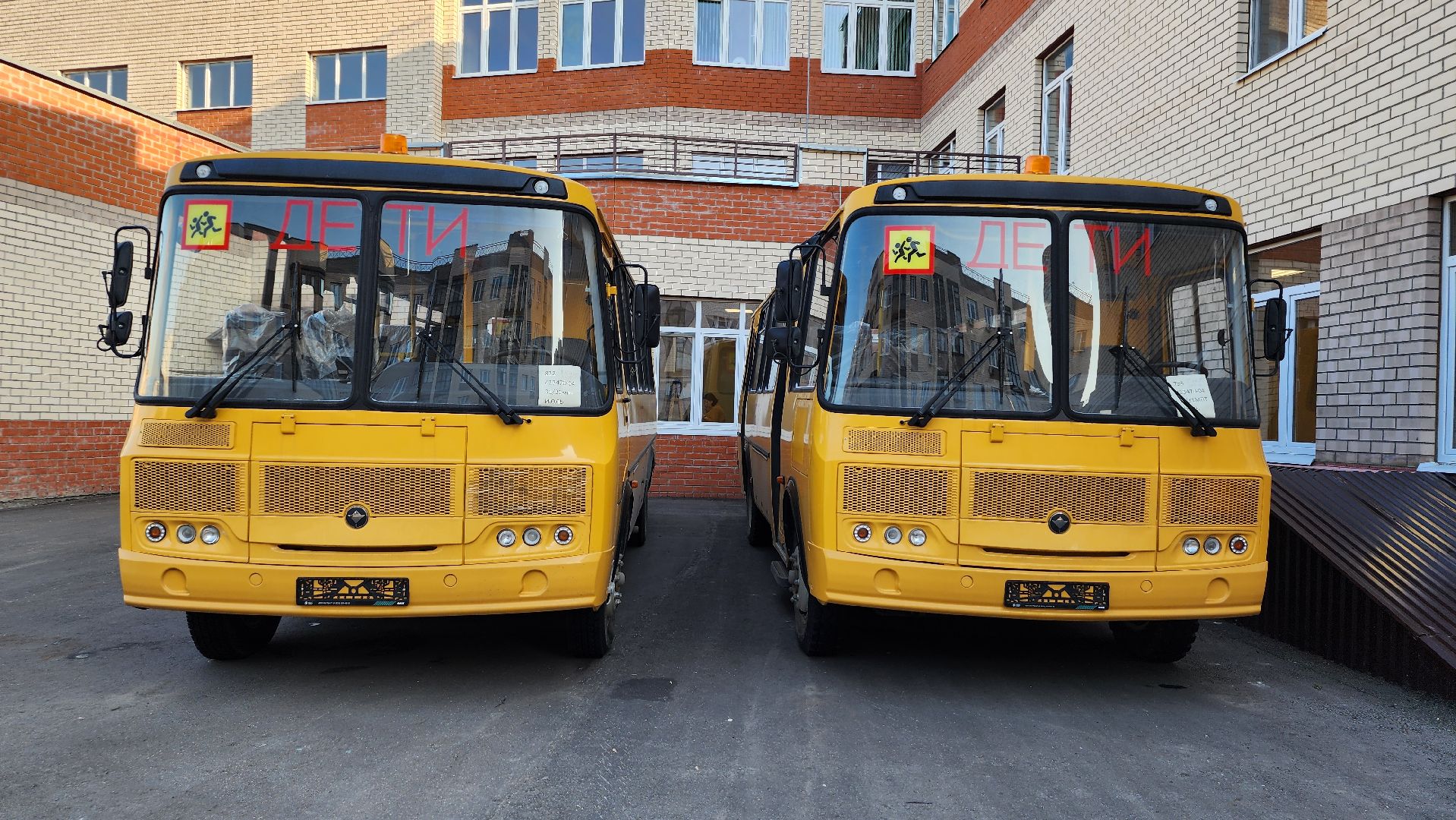 сельская школа, школьные автобусы, подвоз детей, Новое Бисерово-2, Богородский городской округ,