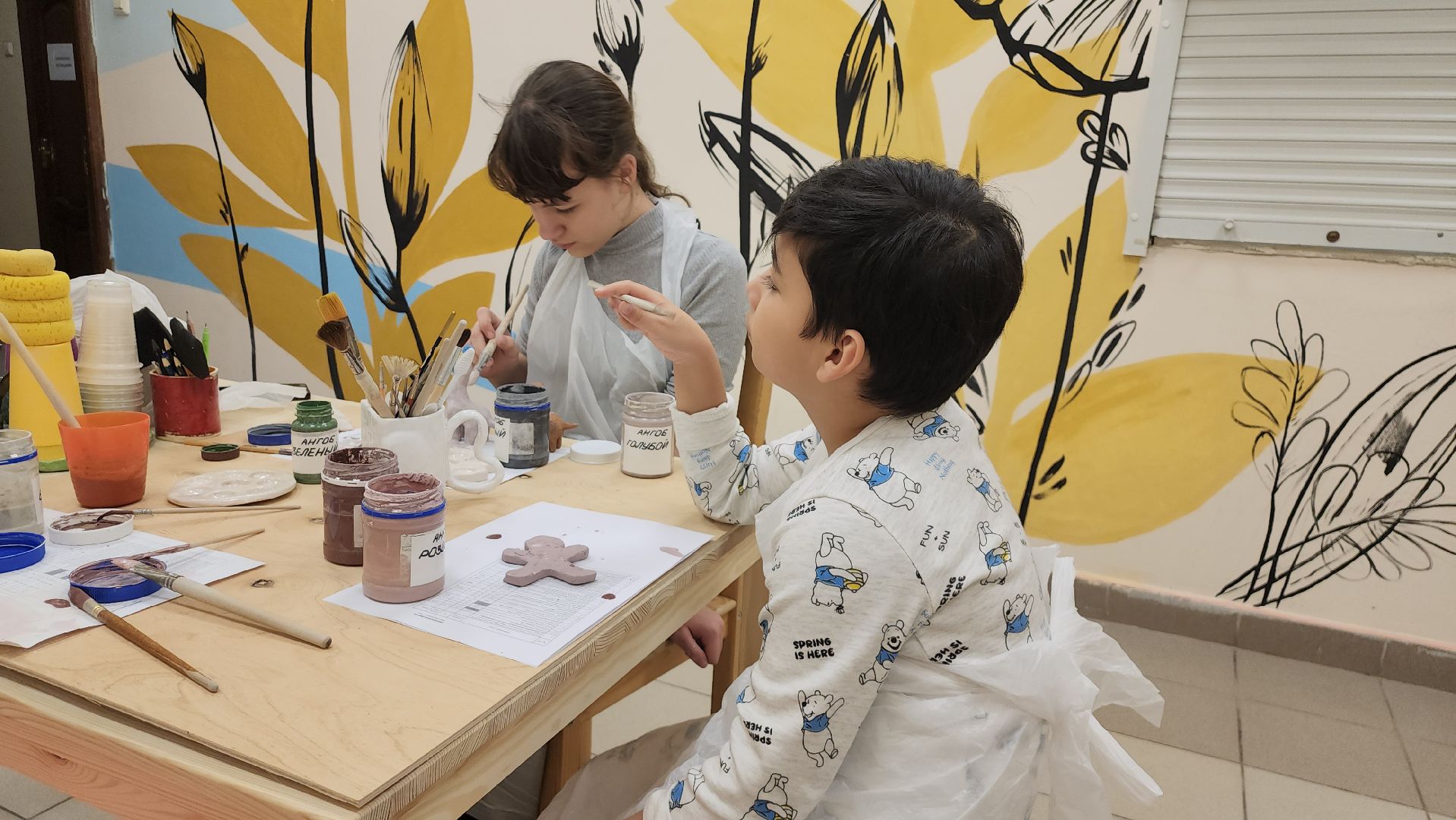 котельники, лепка, глина, реабилитационный центр, помощь, занятия,