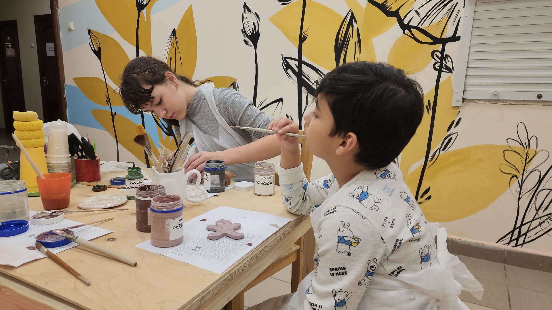 котельники, лепка, глина, реабилитационный центр, помощь, занятия,