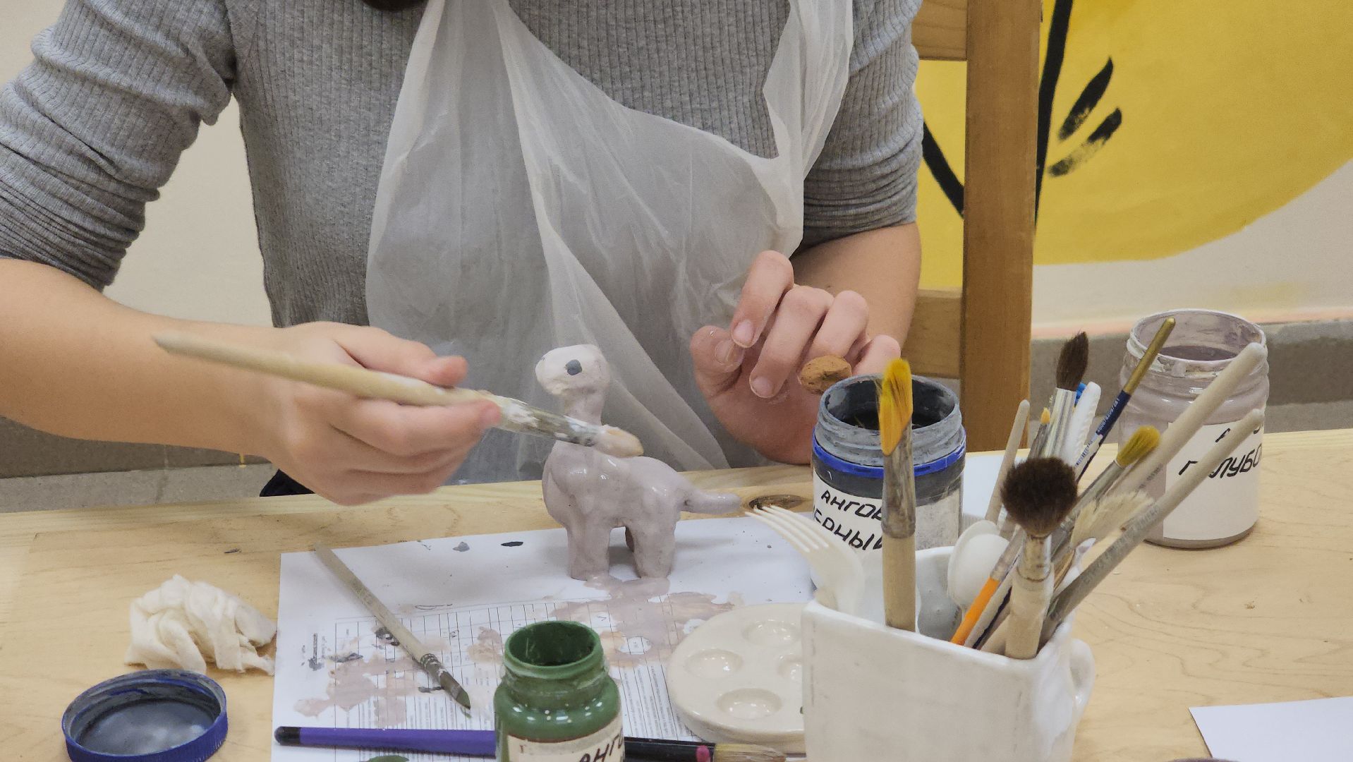 котельники, лепка, глина, реабилитационный центр, помощь, занятия,