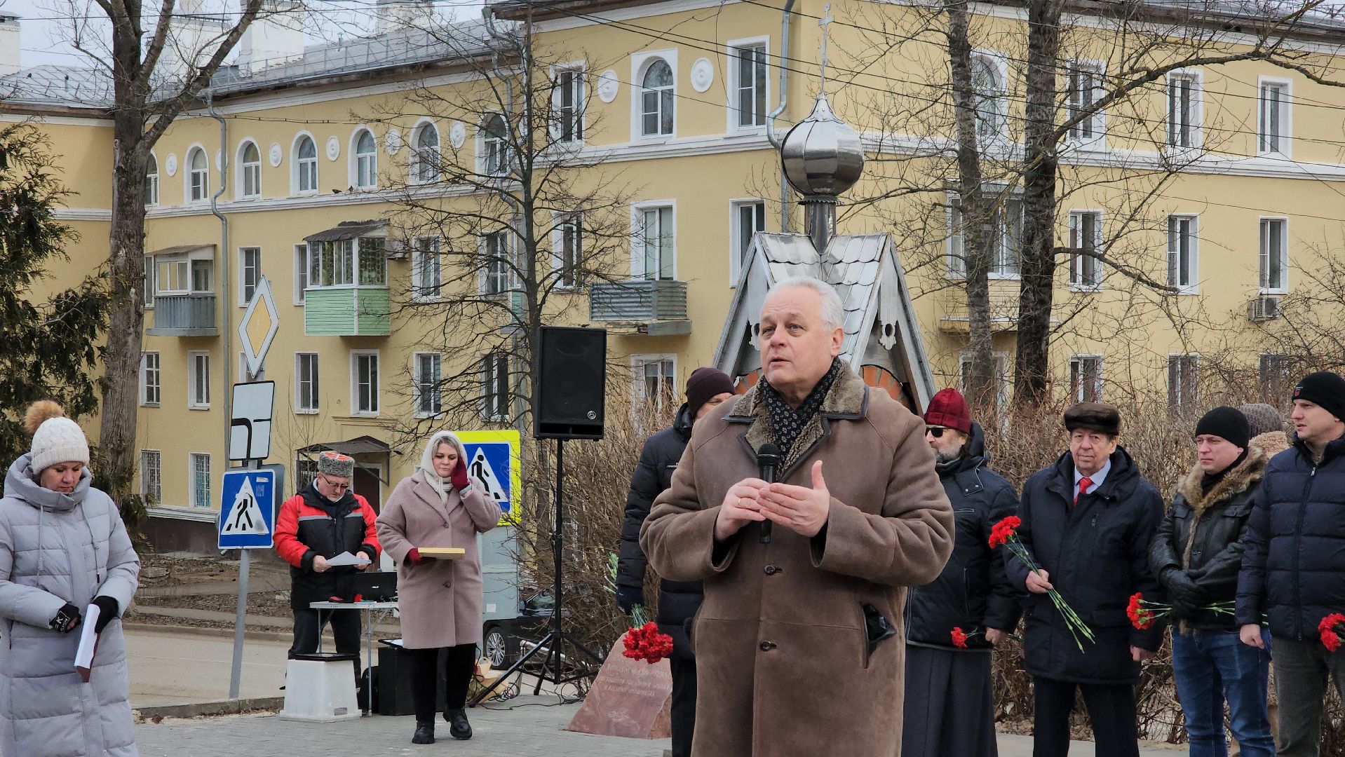 кашира, воины-интернационалисты, афганская война, ветераны, митинг, вертикалки,