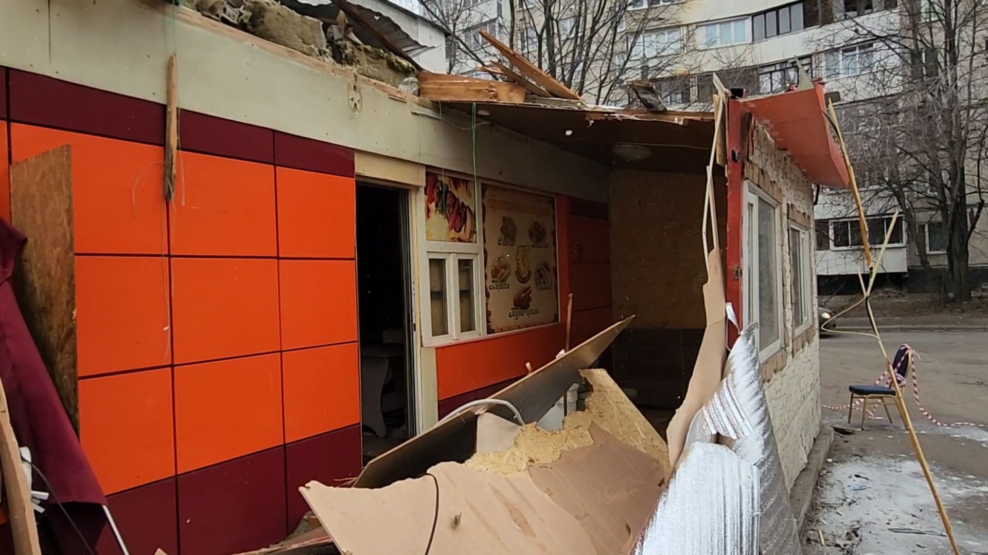 снос здания, мытищи,