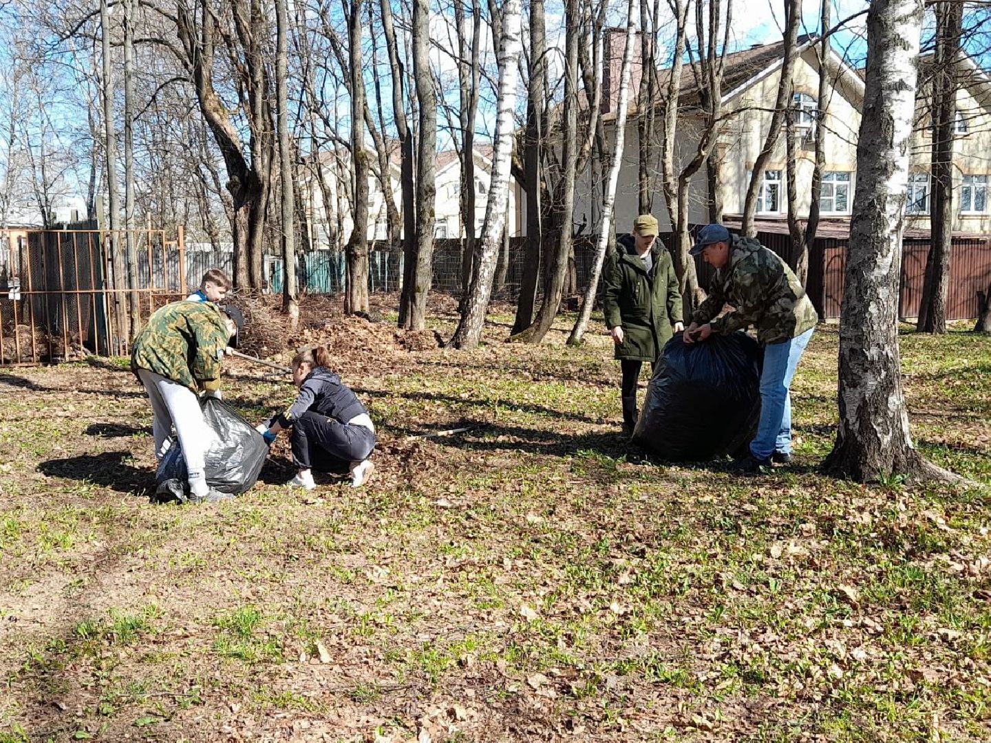 Солнечногорск, субботник, акция, уборка, лицей