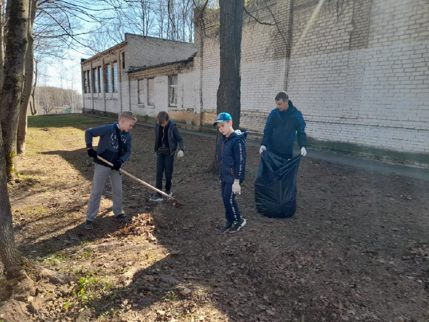 Солнечногорск, субботник, акция, уборка, лицей