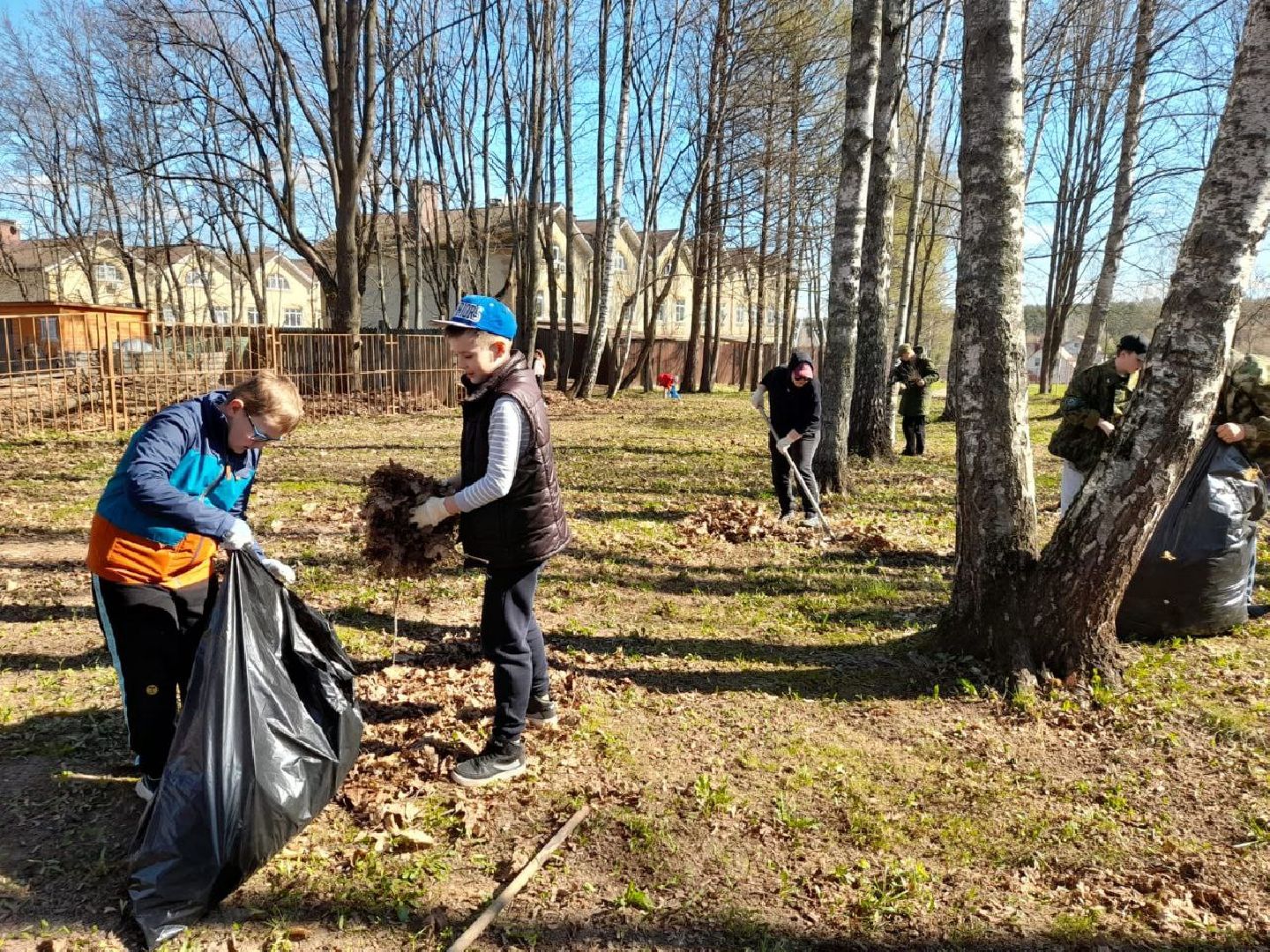 Солнечногорск, субботник, акция, уборка, лицей