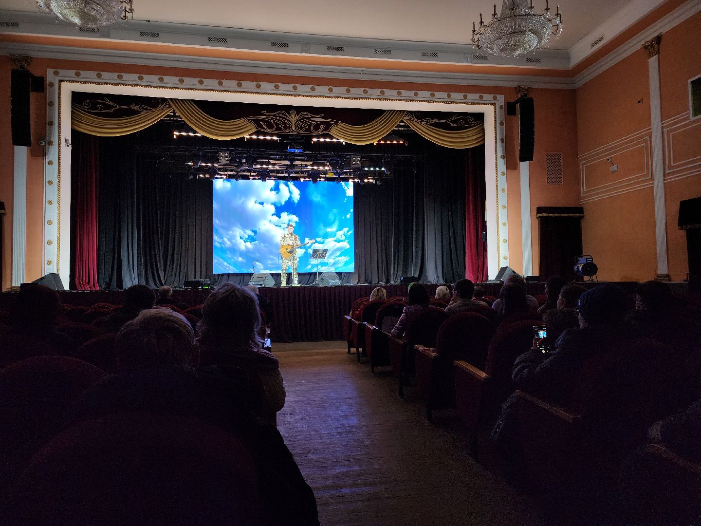 Концерт, Военные песни, Доброволец, вертикалки