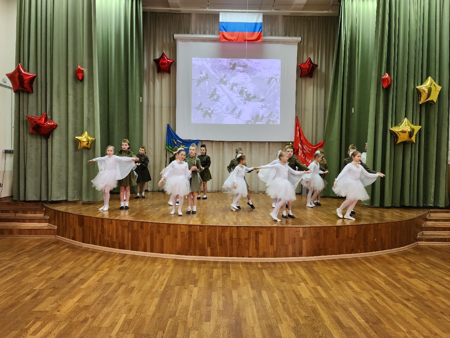 раменское, общество, юбилей музея 100-й Свирской дивизии в средней школе 8,